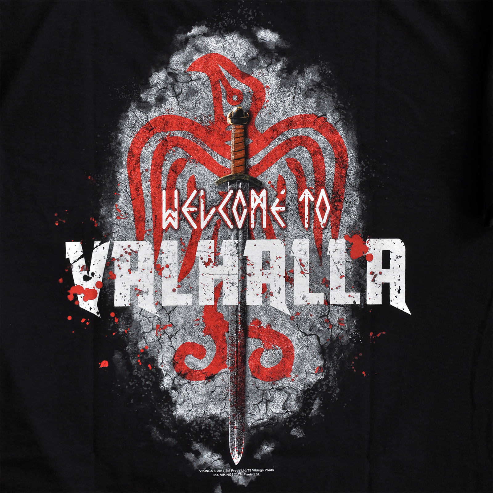 Vikings - Welkom T-Shirt zwart