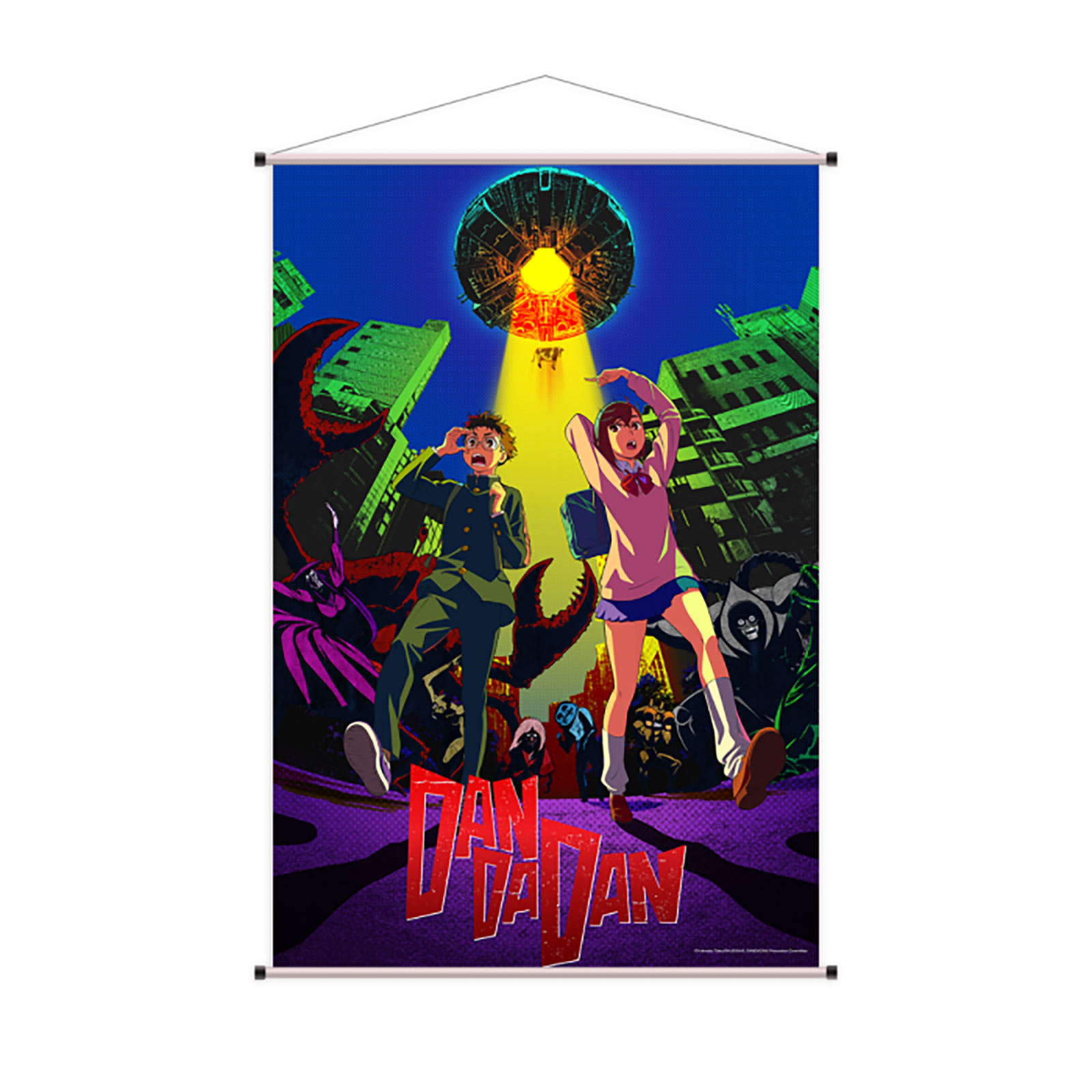 Dandadan - Okarun und Momo Wall Scroll
