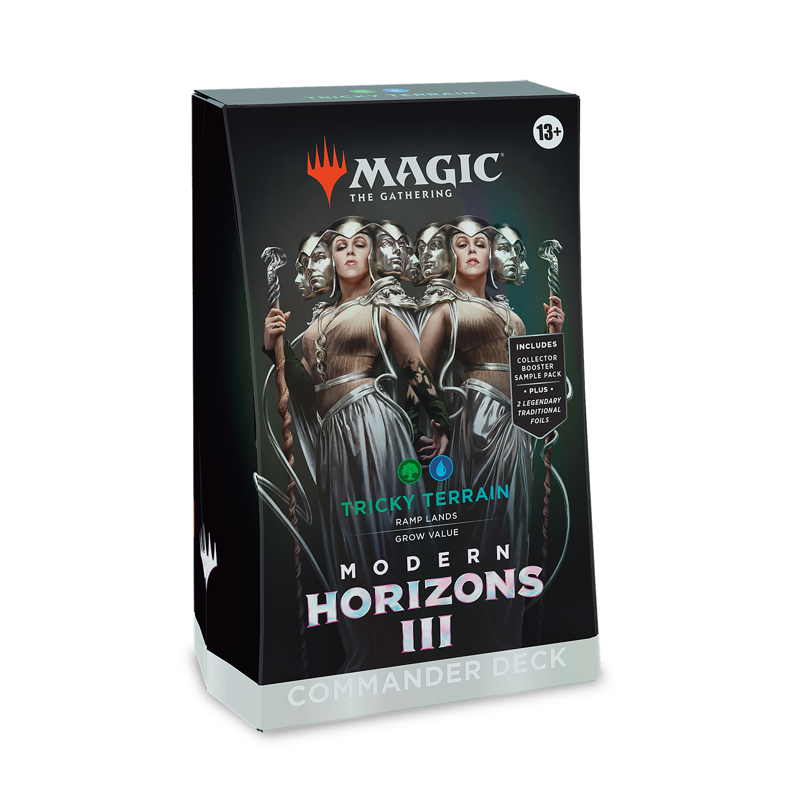 Modern Horizons 3 - Tricky Terrain Commander Deck - Magic The Gathering