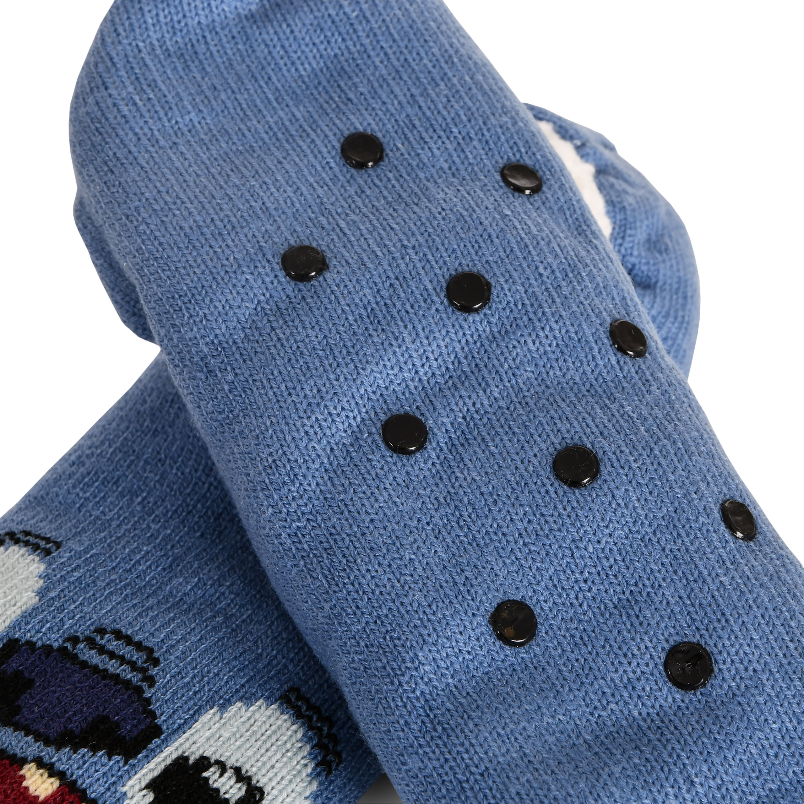Lilo & Stitch - Chaussons en peluche Stitch bleu