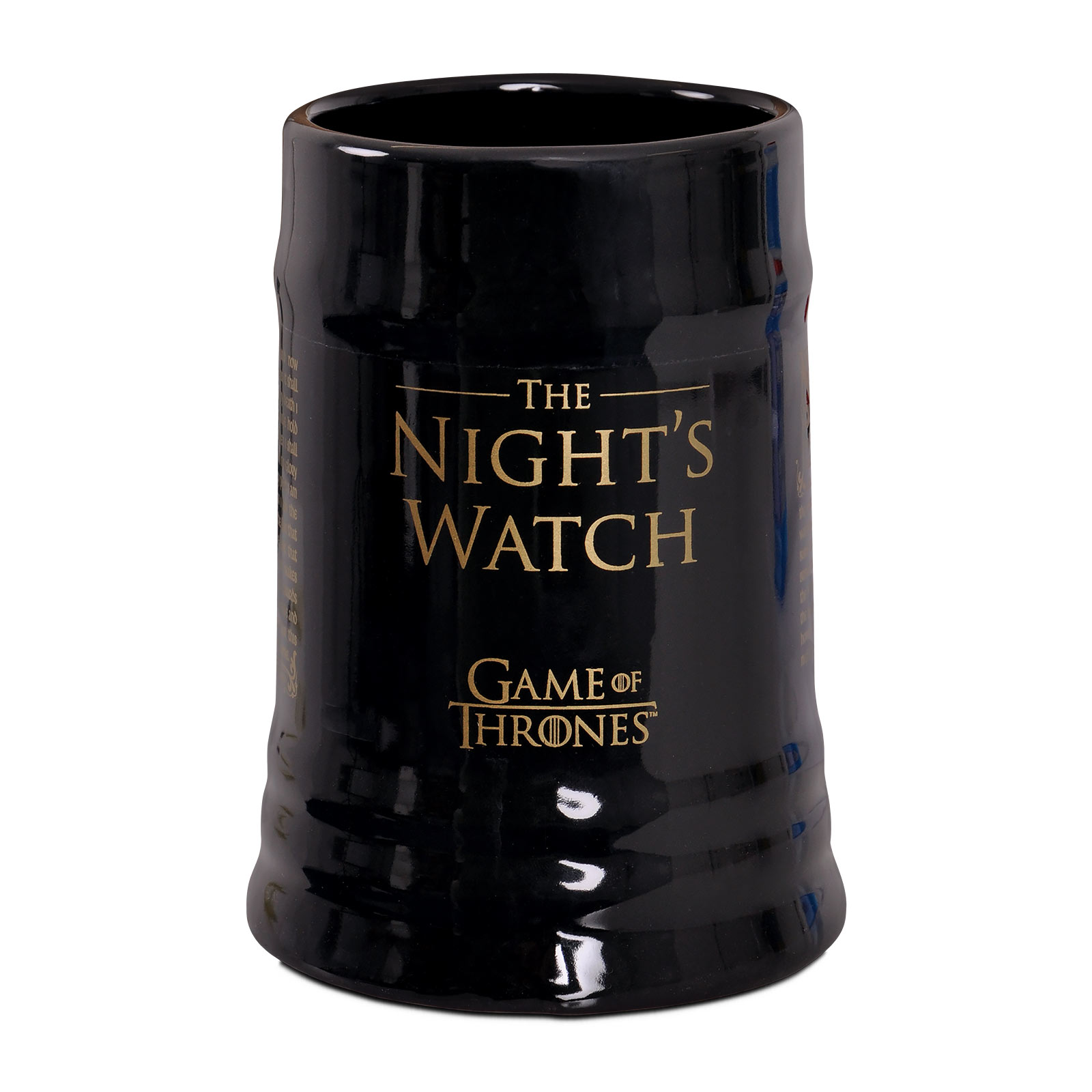 Game of Thrones - Eid der Nachtwache Krug schwarz