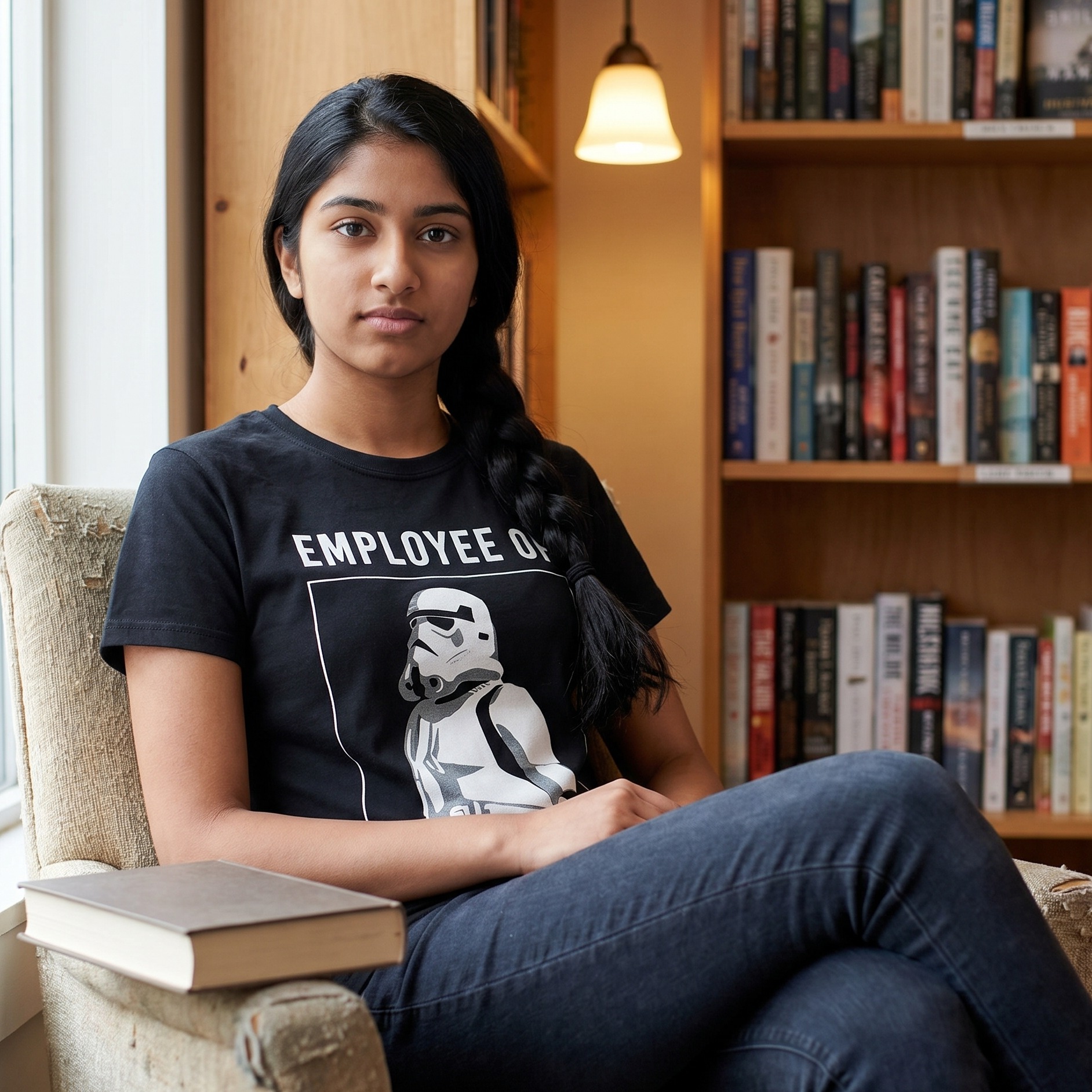 Star Wars - Camiseta negra de Stormtrooper Empleado del Mes