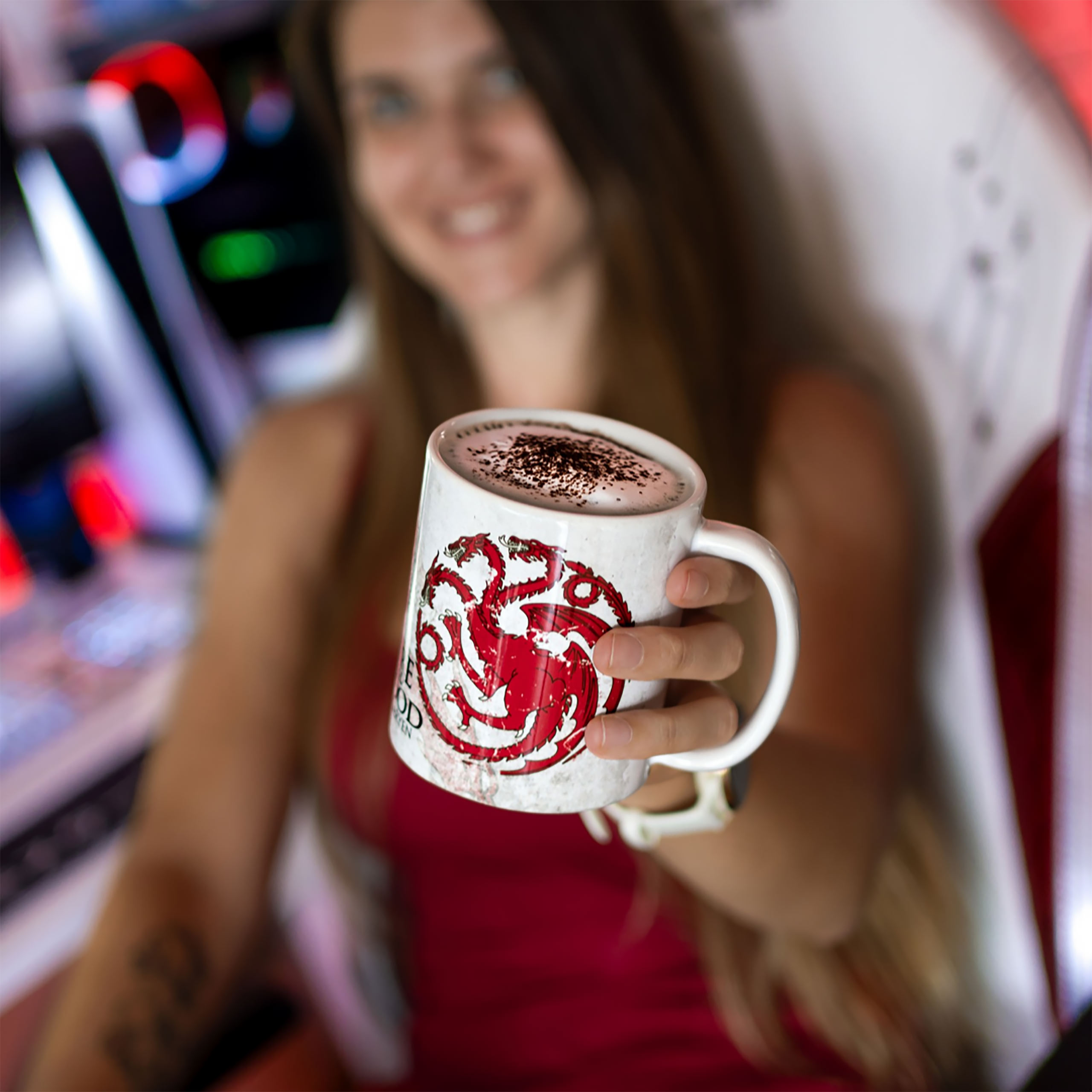 Juego de Tronos - Taza de la Casa Targaryen