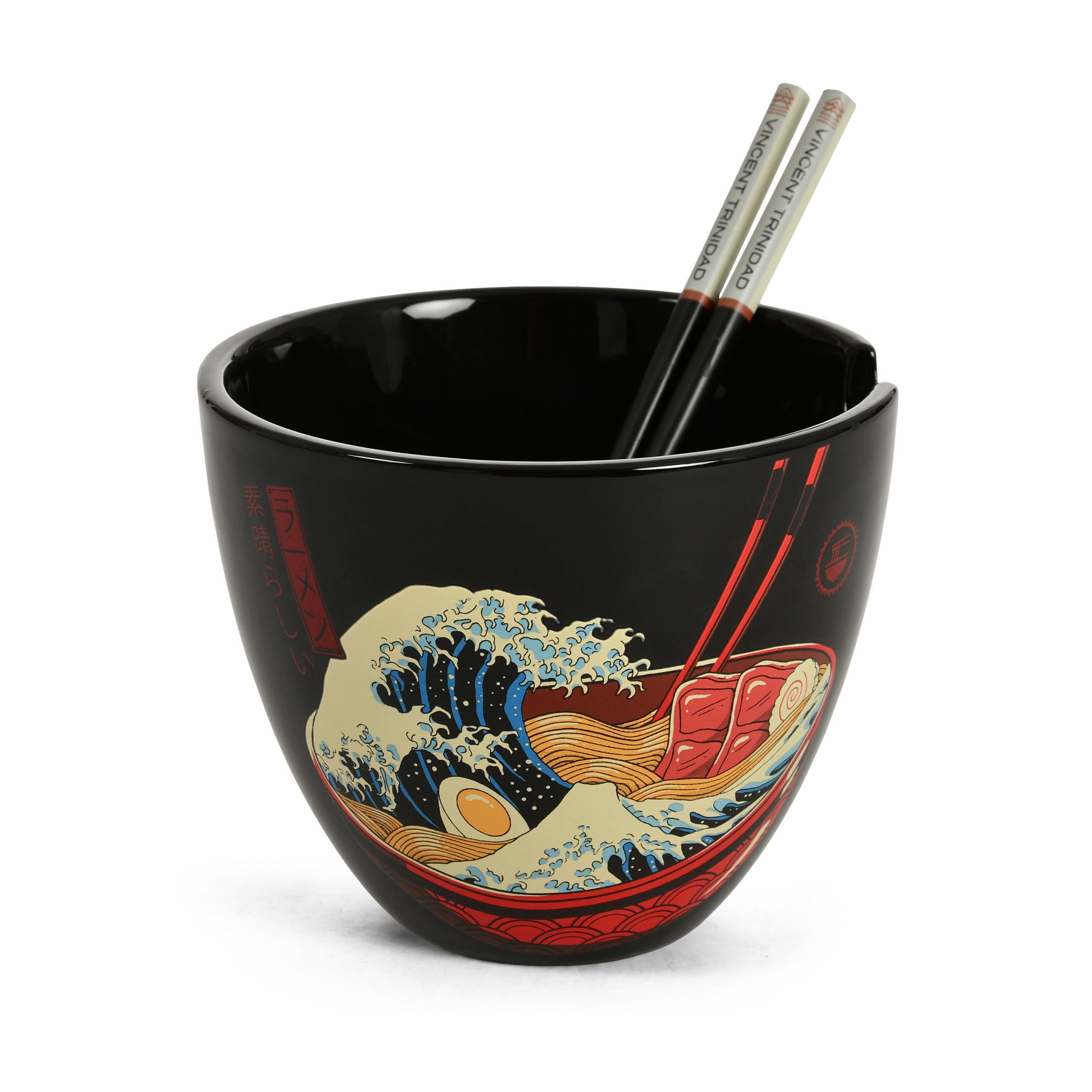 Vincent Trinidad - Ramen Bowl with Chopsticks