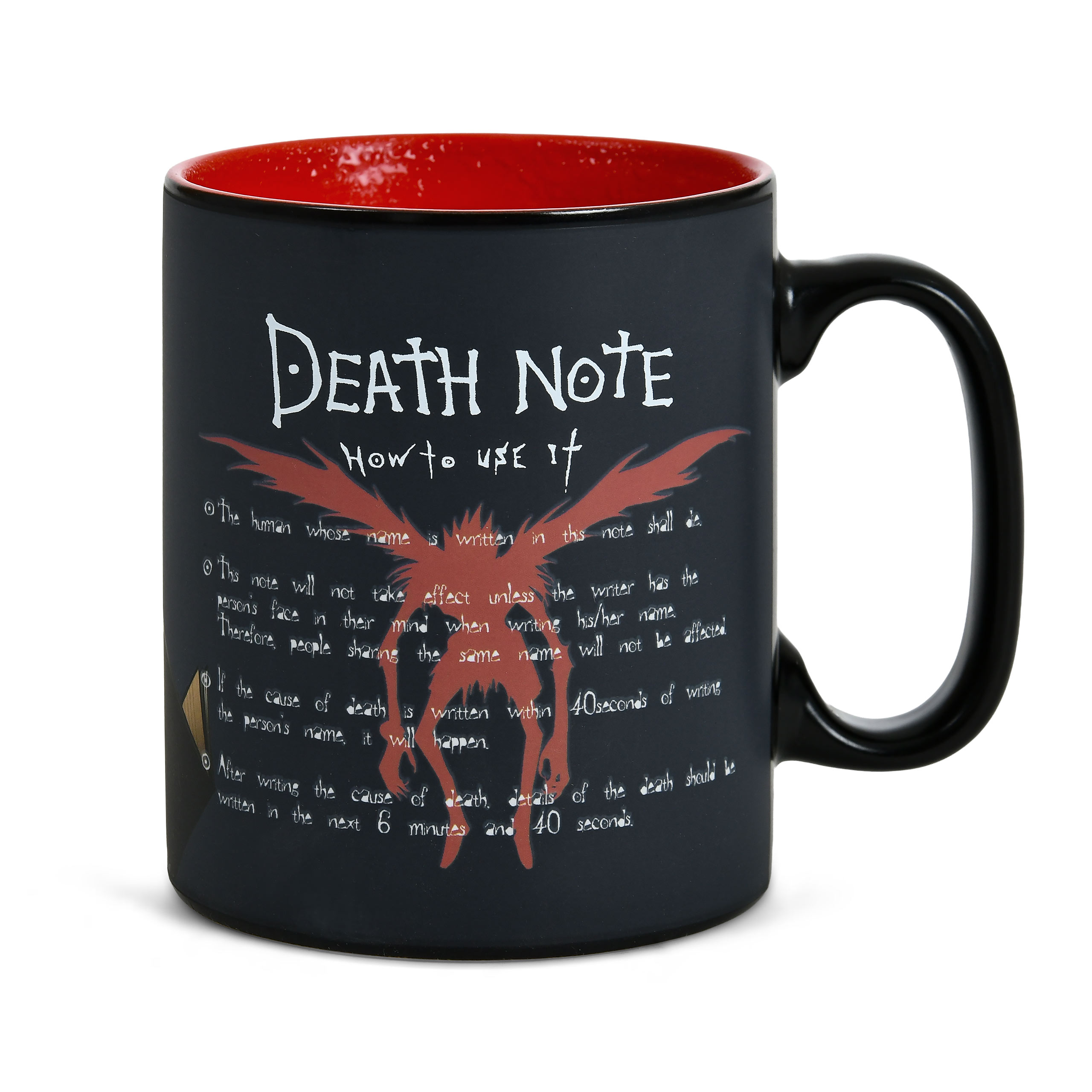 Death Note - L en Light Warmtegevoelige Mok