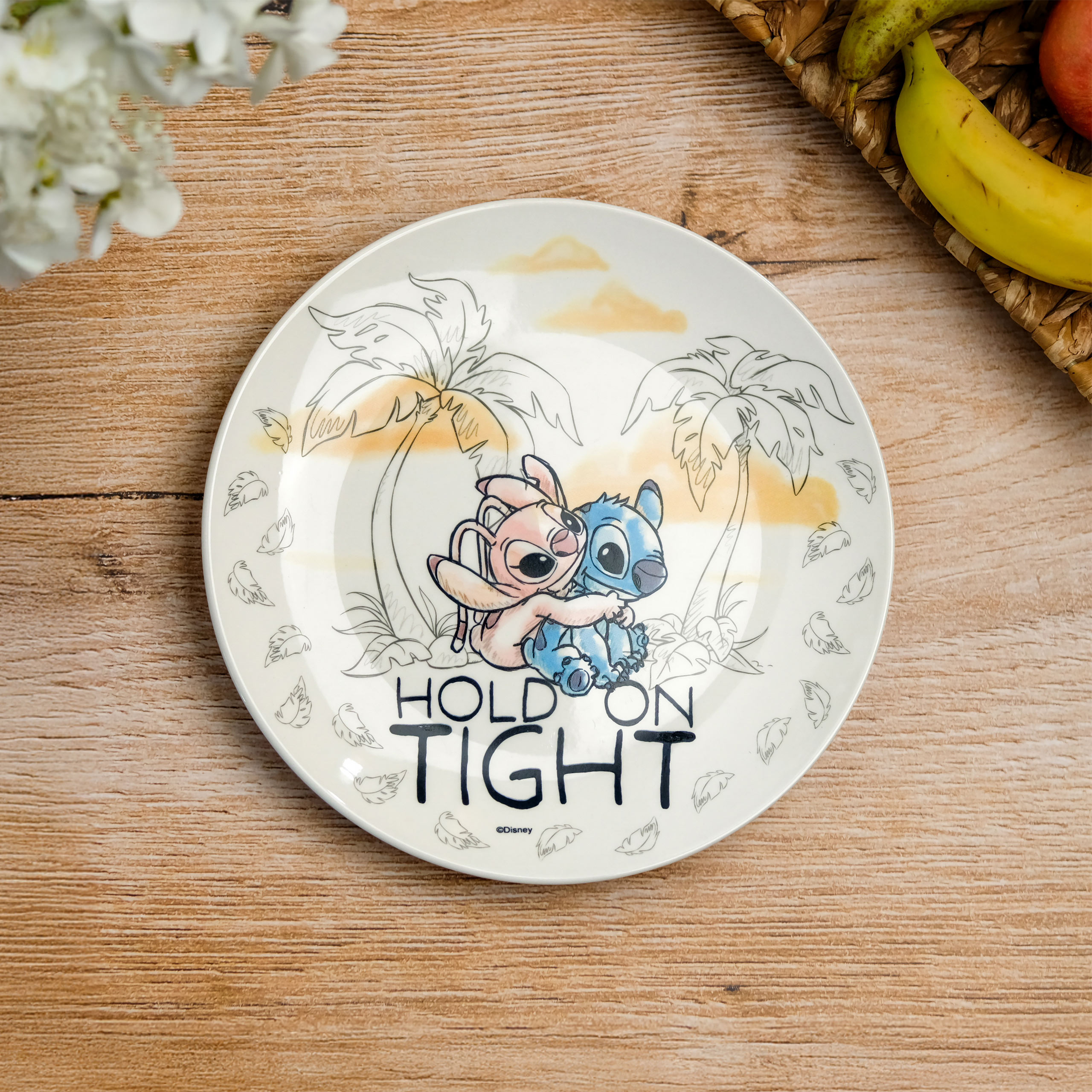 Stitch Ohana Plate Set - Lilo & Stitch