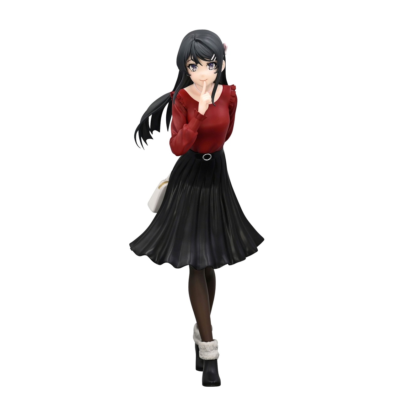 Rascal Does Not Dream of Bunny Girl Senpai Statua PVC Trio-Try-iT Mai Sakurajima Outfit Invernale Ver. 21 cm