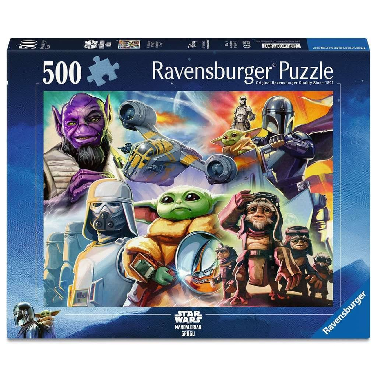 The Mandalorian and Grogu Puzzle (500 pieces)