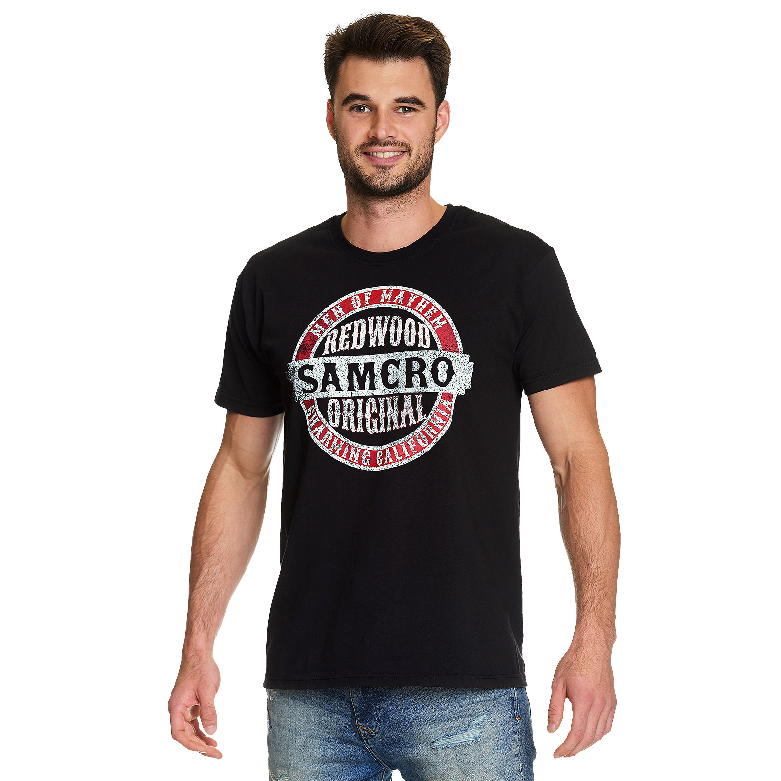 Sons of Anarchy - Samcro Redwood Original T-Shirt schwarz