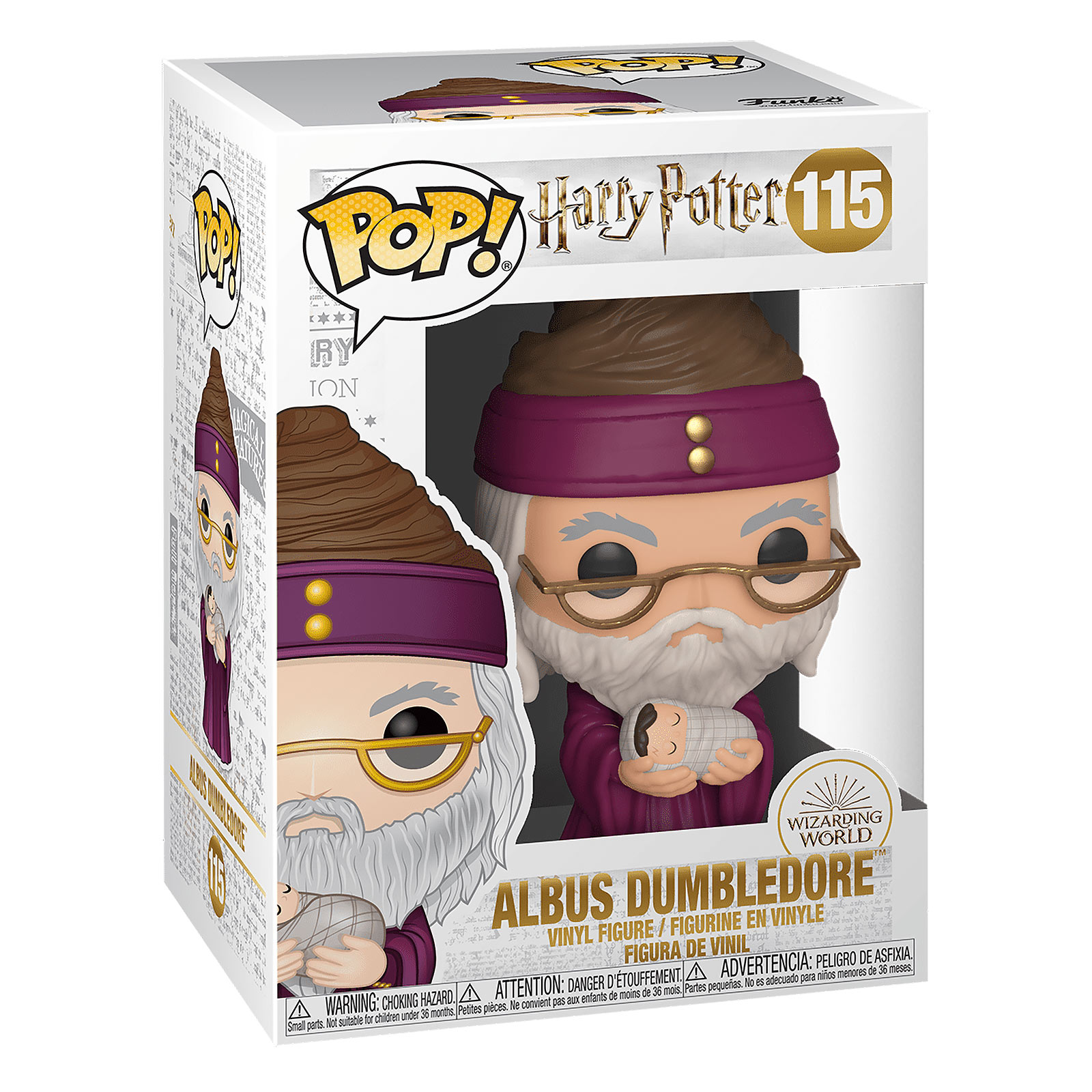 Harry Potter - Dumbledore met Baby Harry Funko Pop Figuur