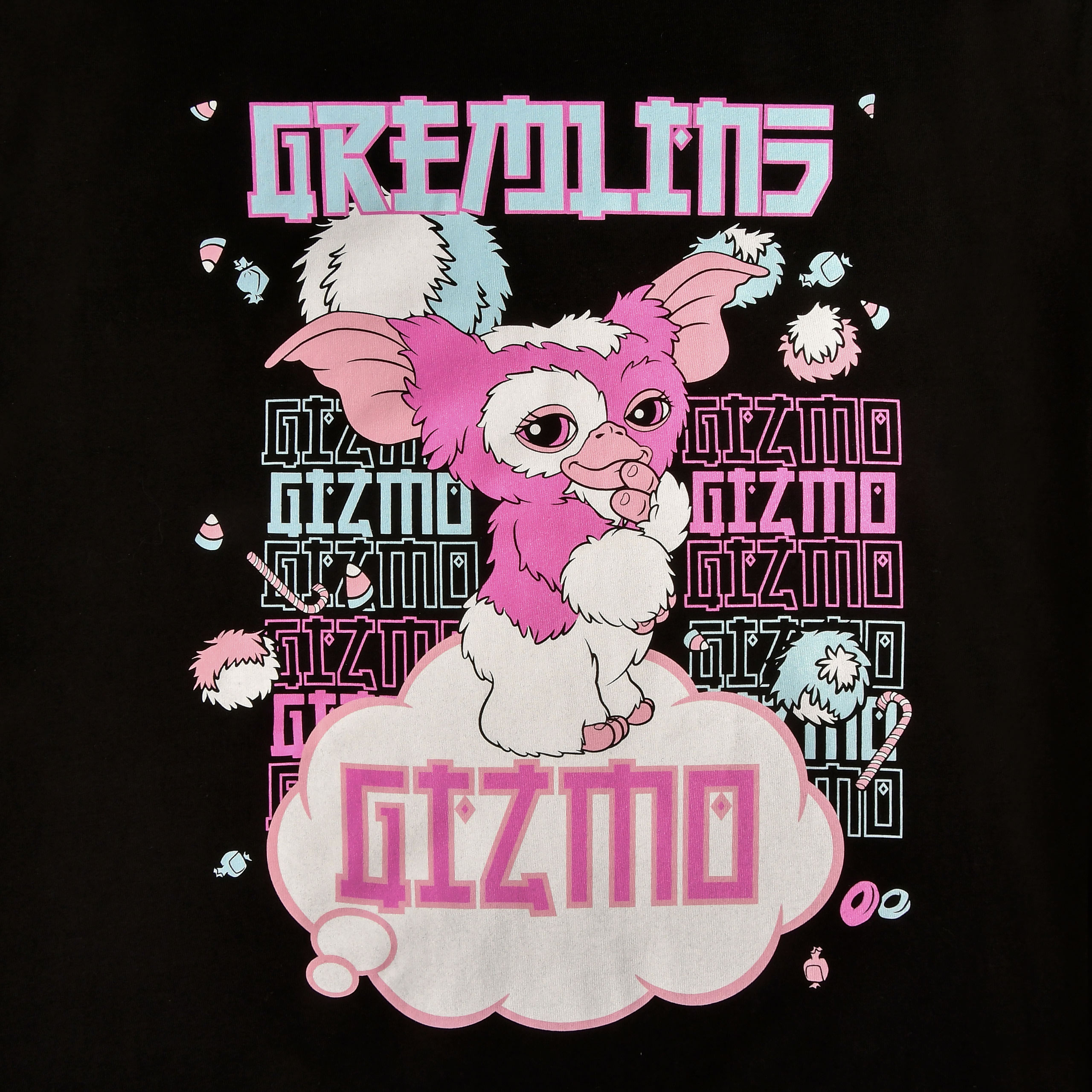 Gremlins - Sweet Gizmo T-Shirt schwarz