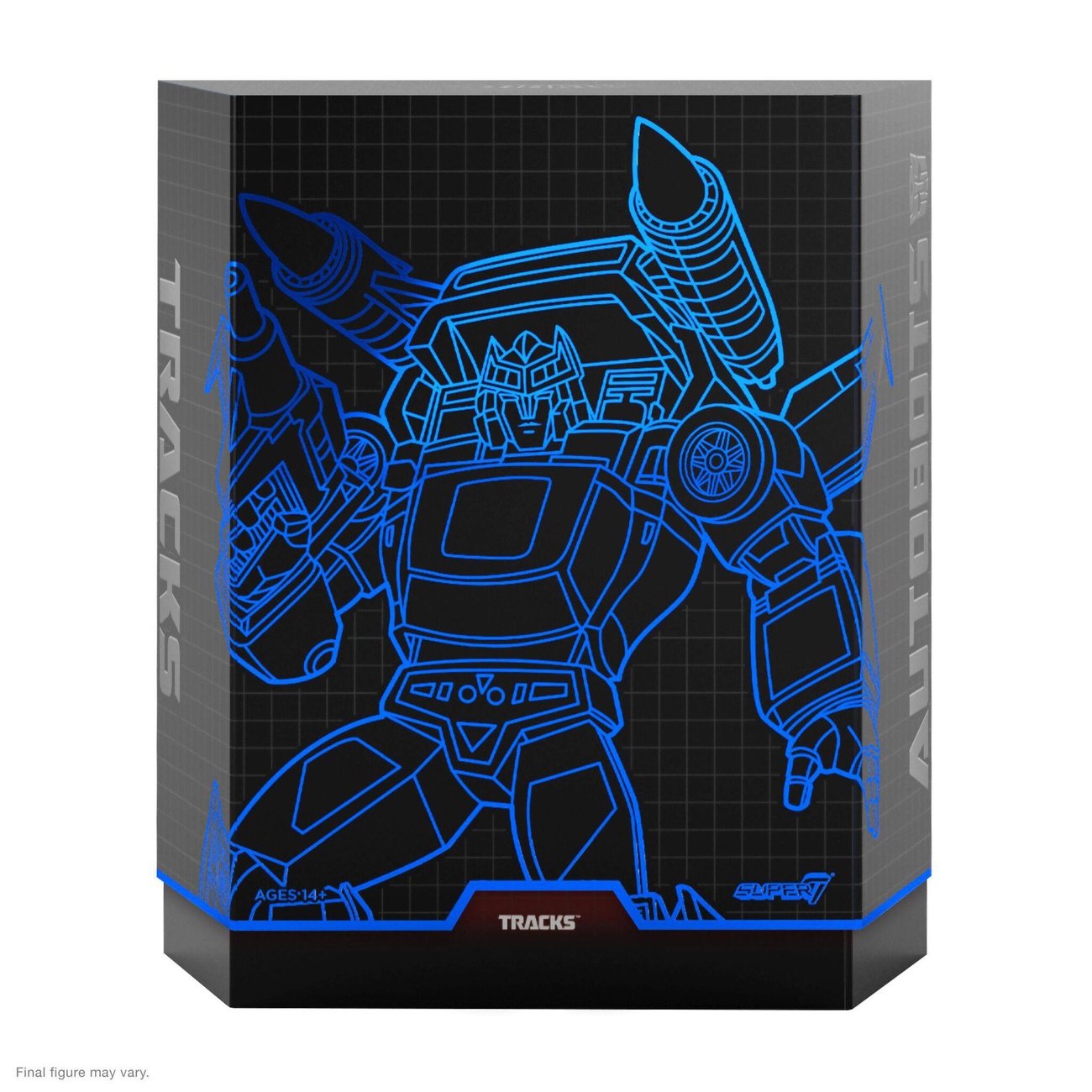 Transformers Ultimates action figure Tracks (cartone G1) 19 cm