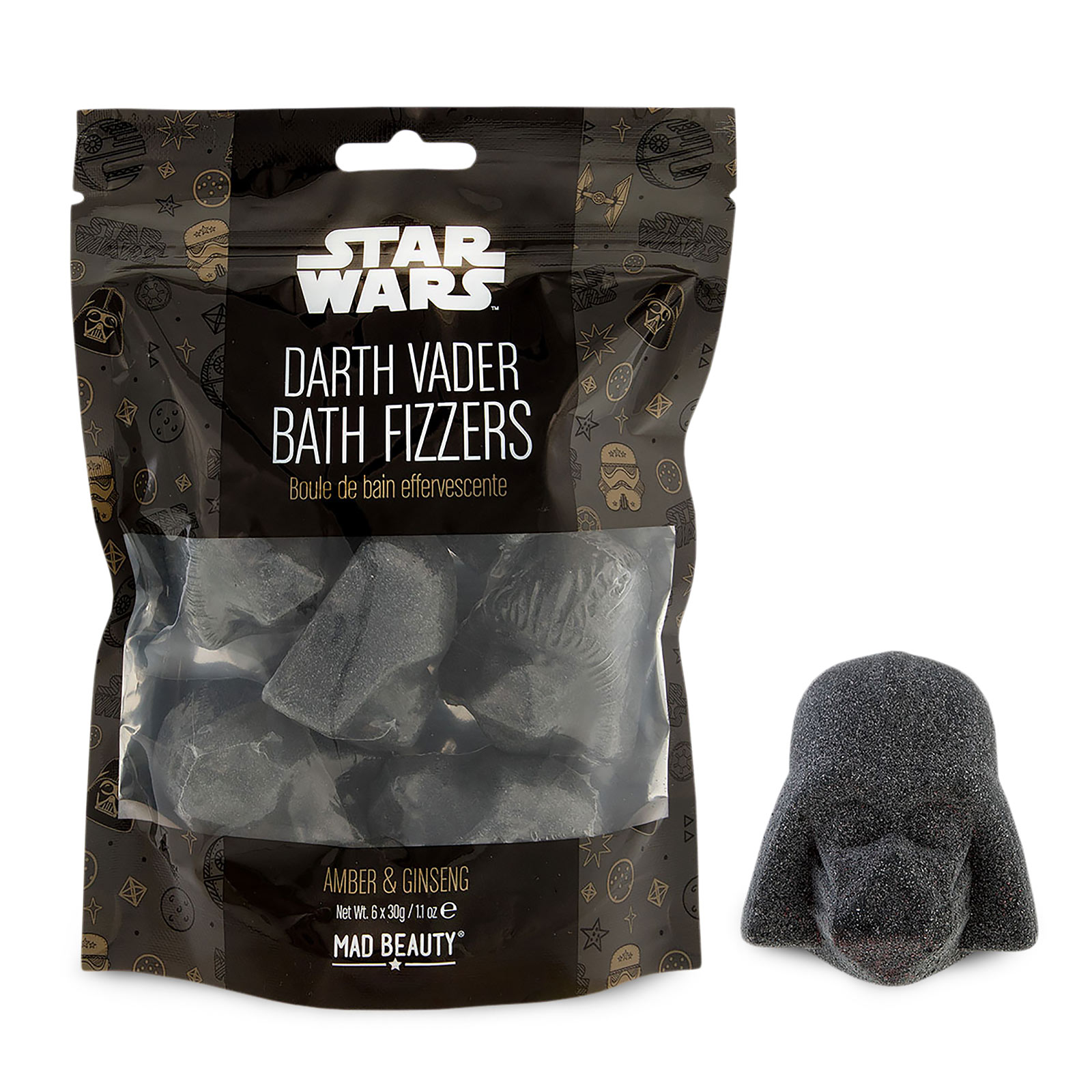 Star Wars - Set de 6 Bombes de Bain Darth Vader