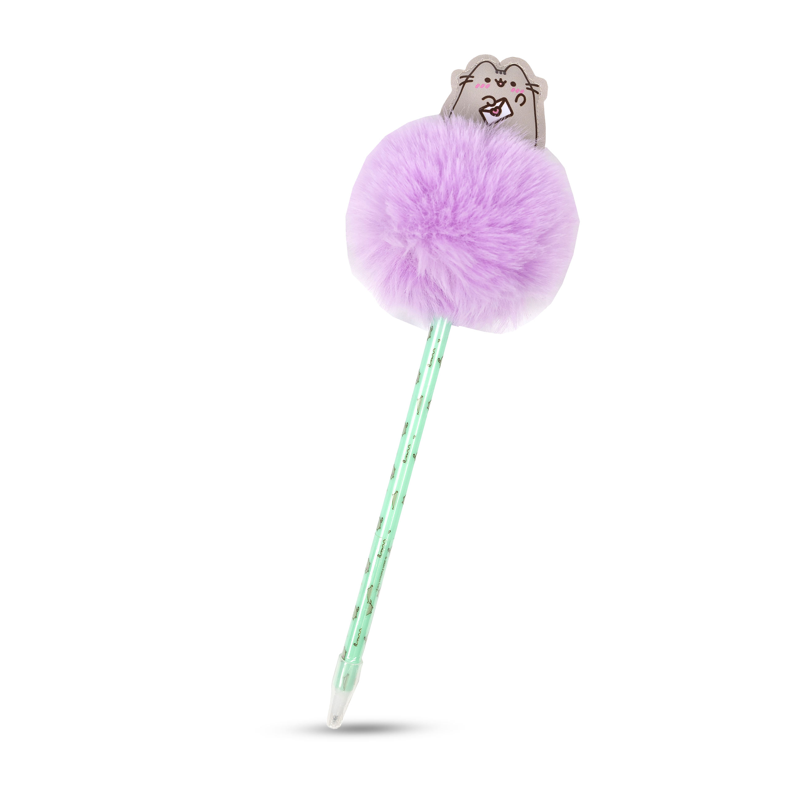 Pusheen - Stylo à bille avec pompon