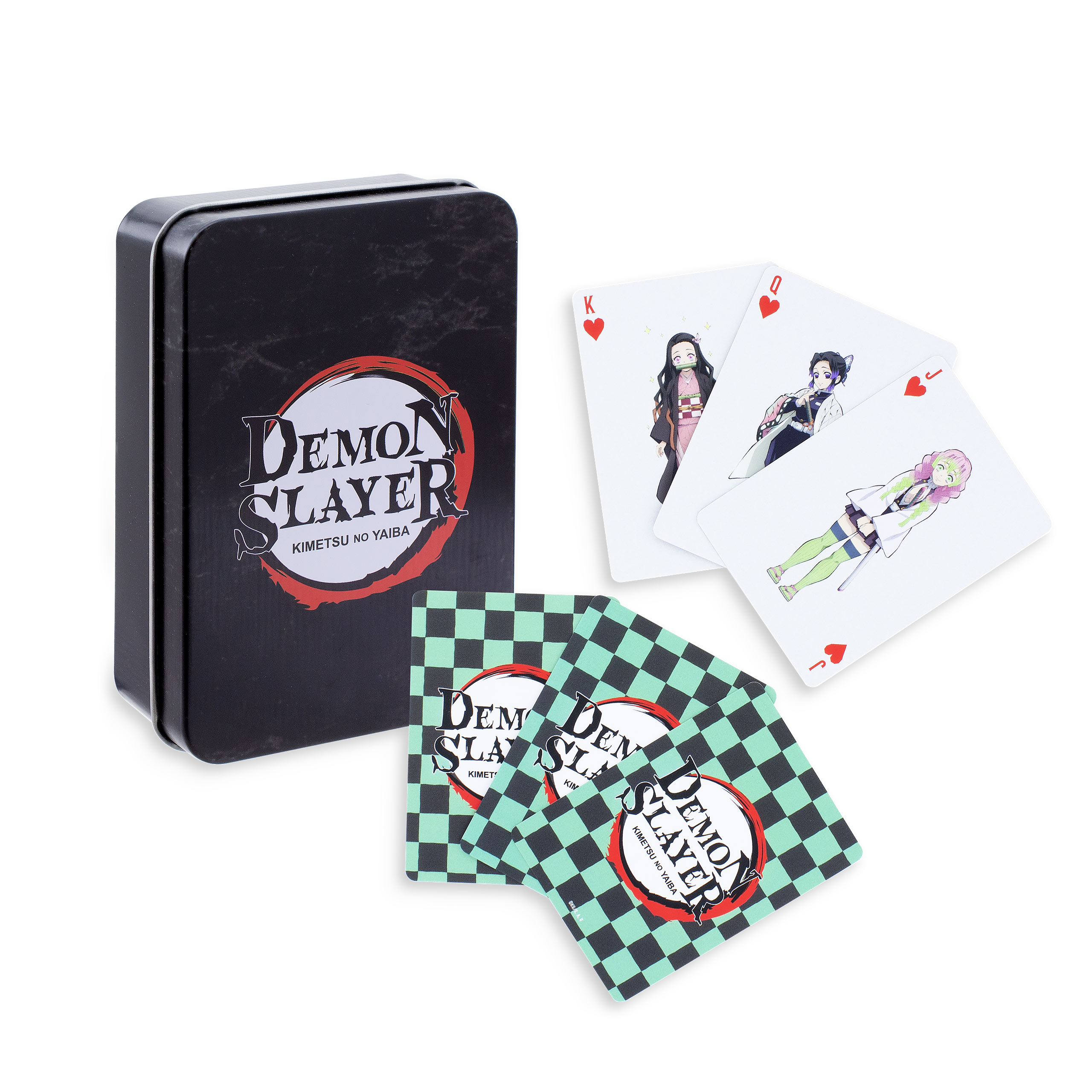 Demon Slayer - Character Spielkarten in Metallbox