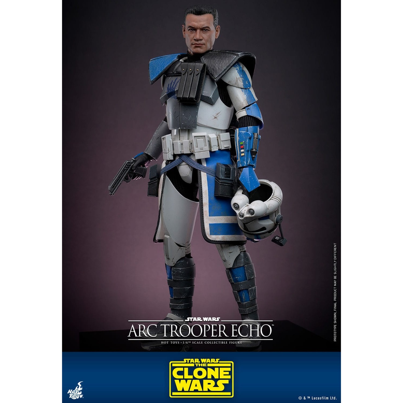 Star Wars: The Clone Wars Action figure 1/6 ARC Trooper Echo 30 cm