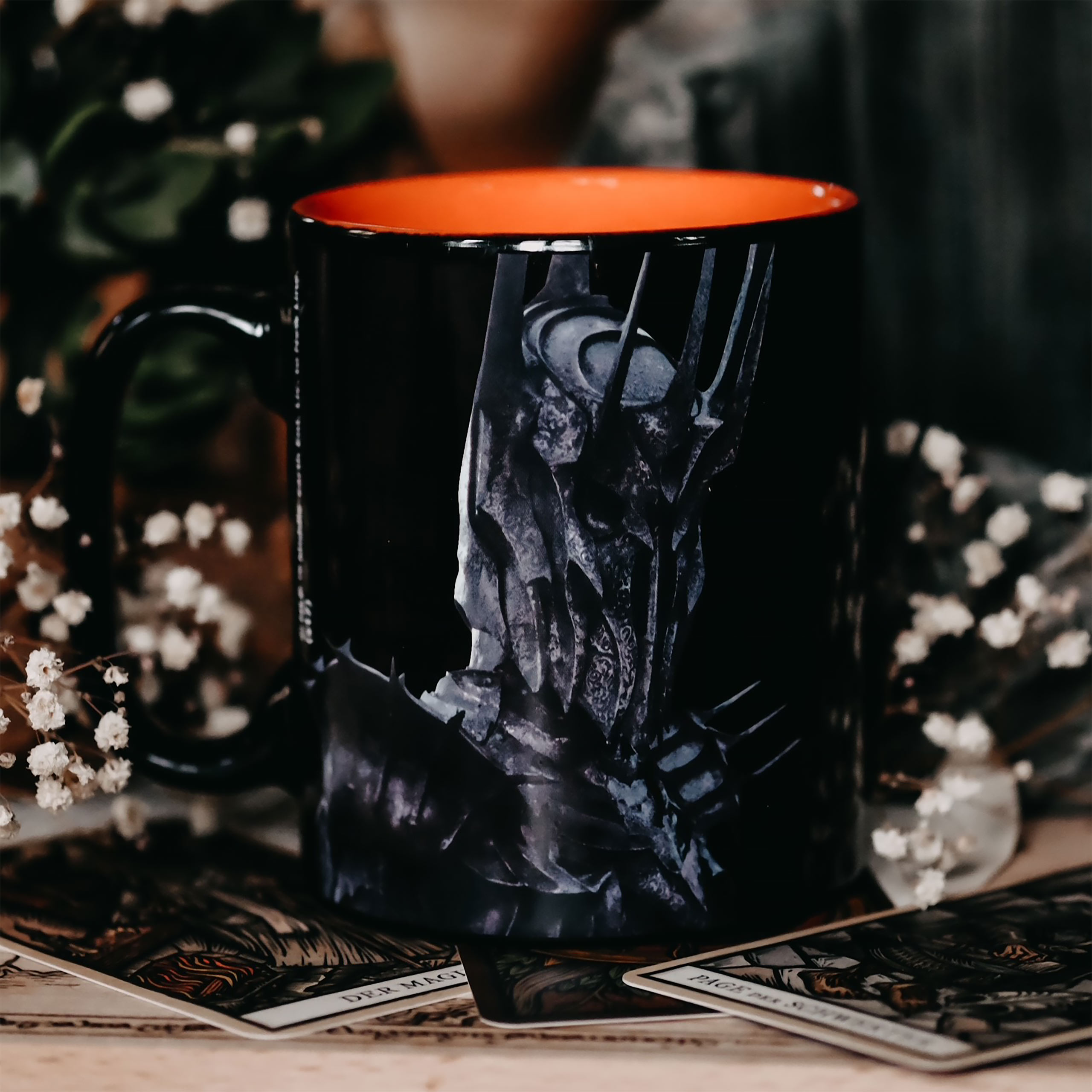 Sagan om Ringen - Saurons Ring Termoeffekt Mugg