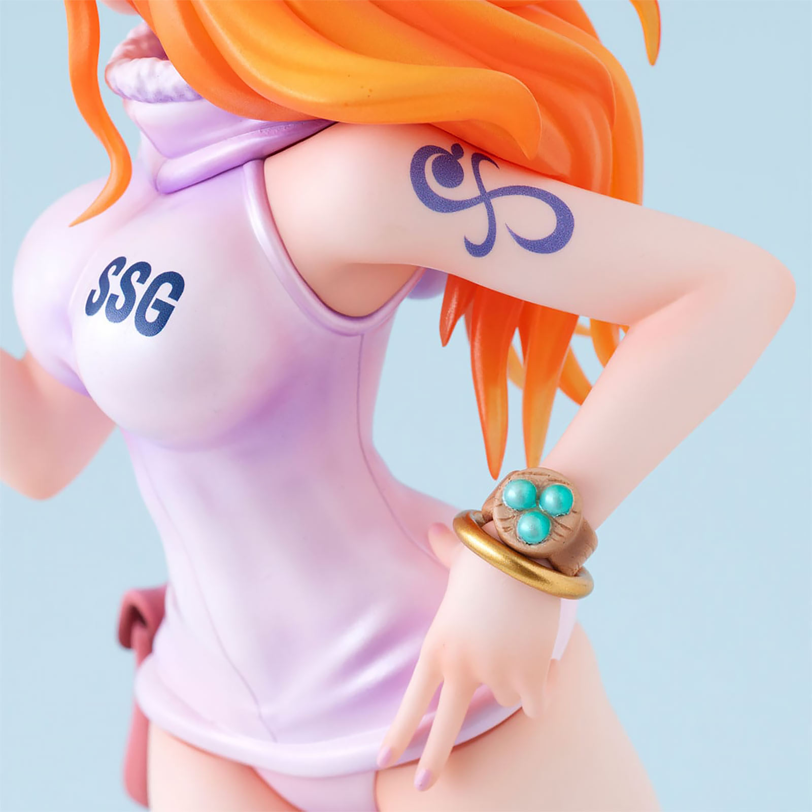 One Piece - Nami Retrato De Piratas Estatua Historia Evolutiva