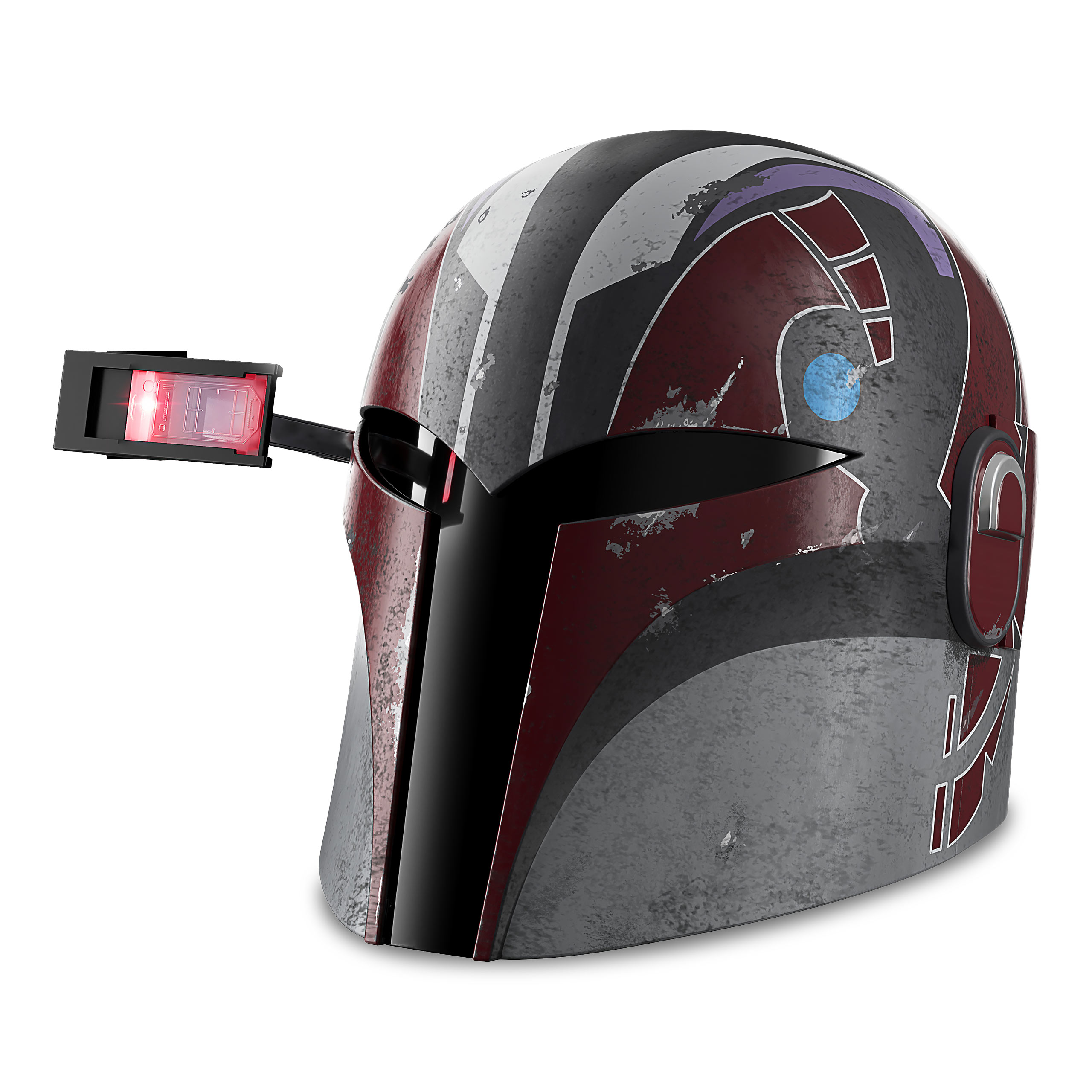 Star Wars Ahsoka - Replica del casco della serie nera di Sabine Wren