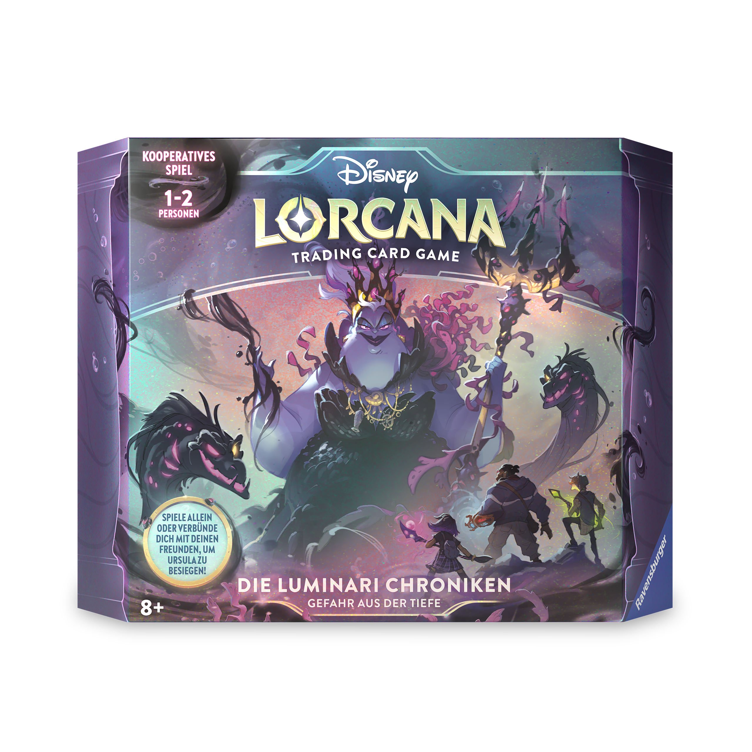 Disney Lorcana Gift Set The Luminari Chronicles - Ursula's Return Trading Card Game