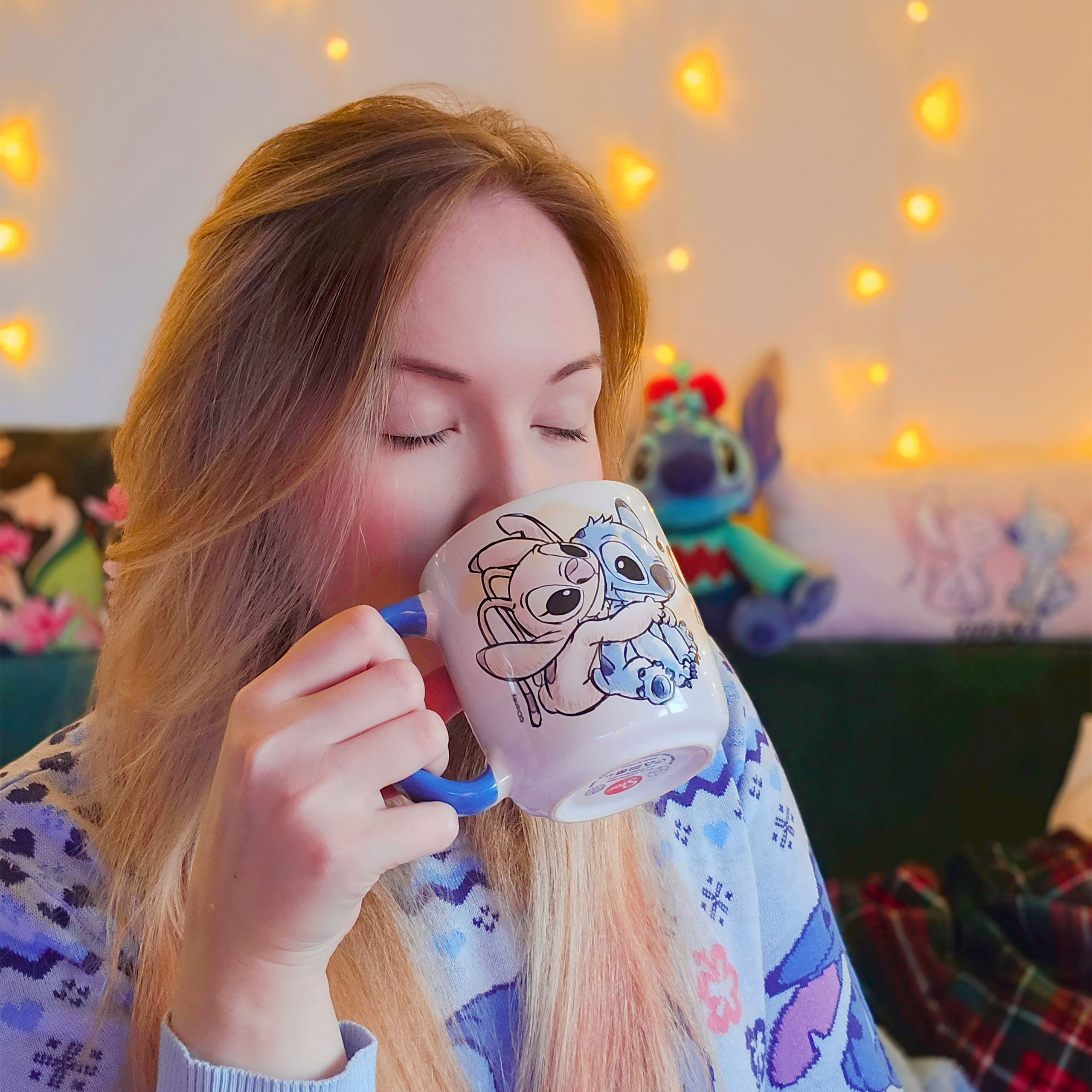 Lilo & Stitch - Kubek Angel i Stitch Ohana