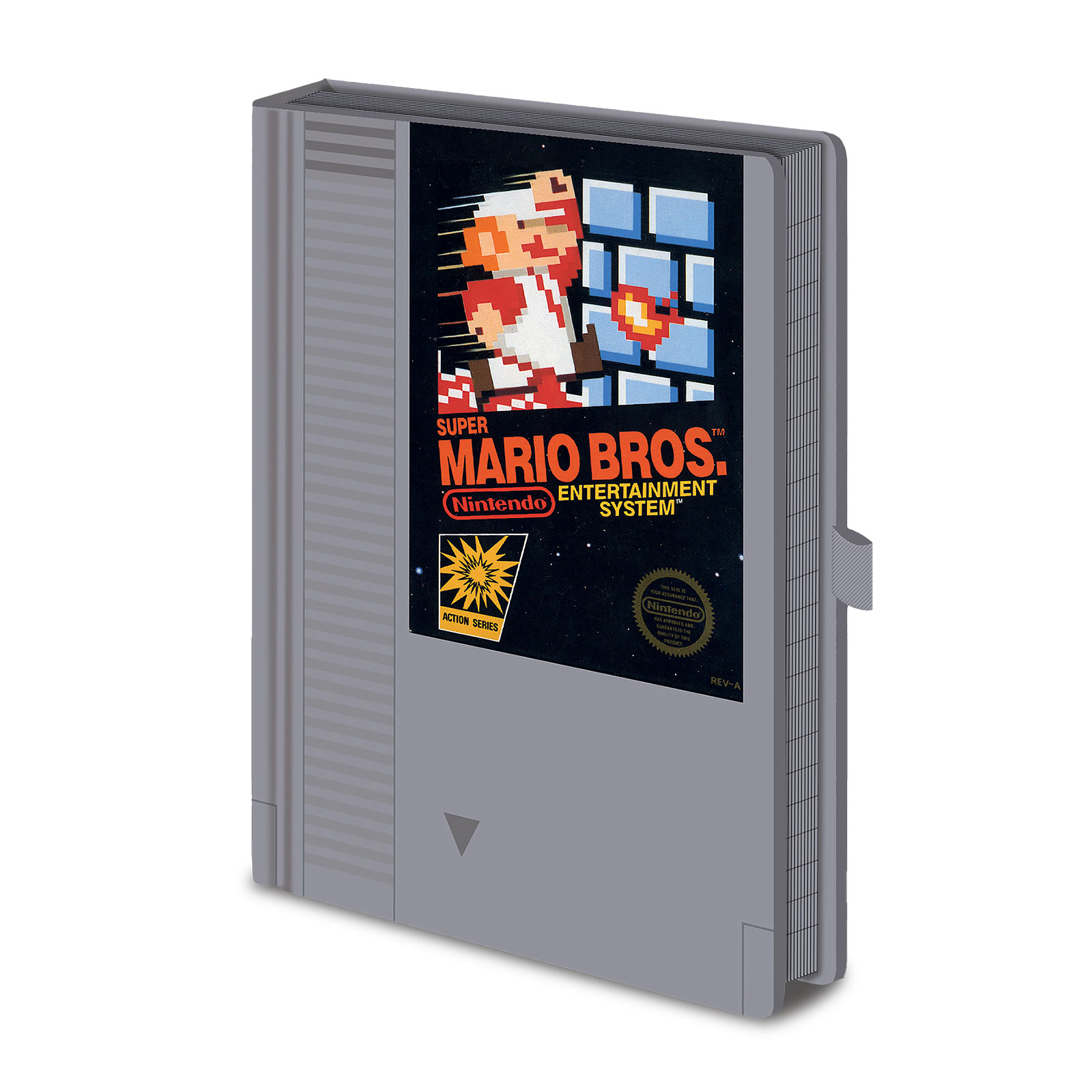 Super Mario - NES Console VHS Premium Notitieboek A5
