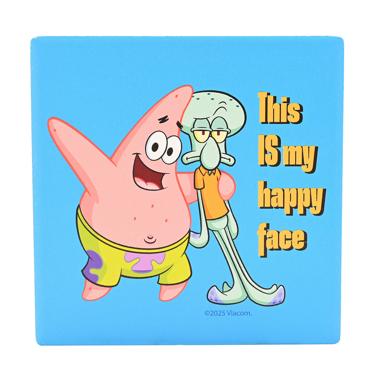 Bob Esponja - Patrick This Is My Happy Face posavasos