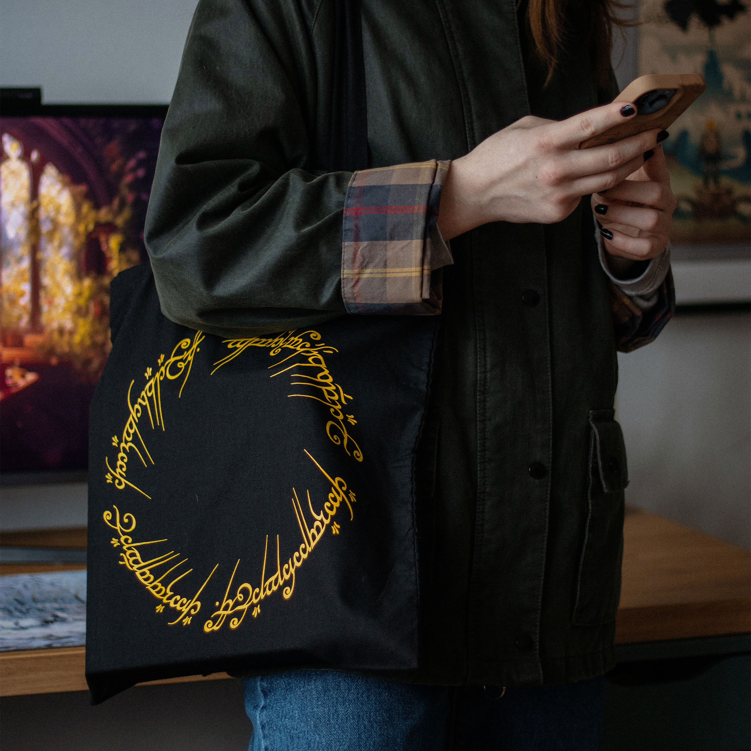 Heer der Ringen - The One Ring Jute Tas