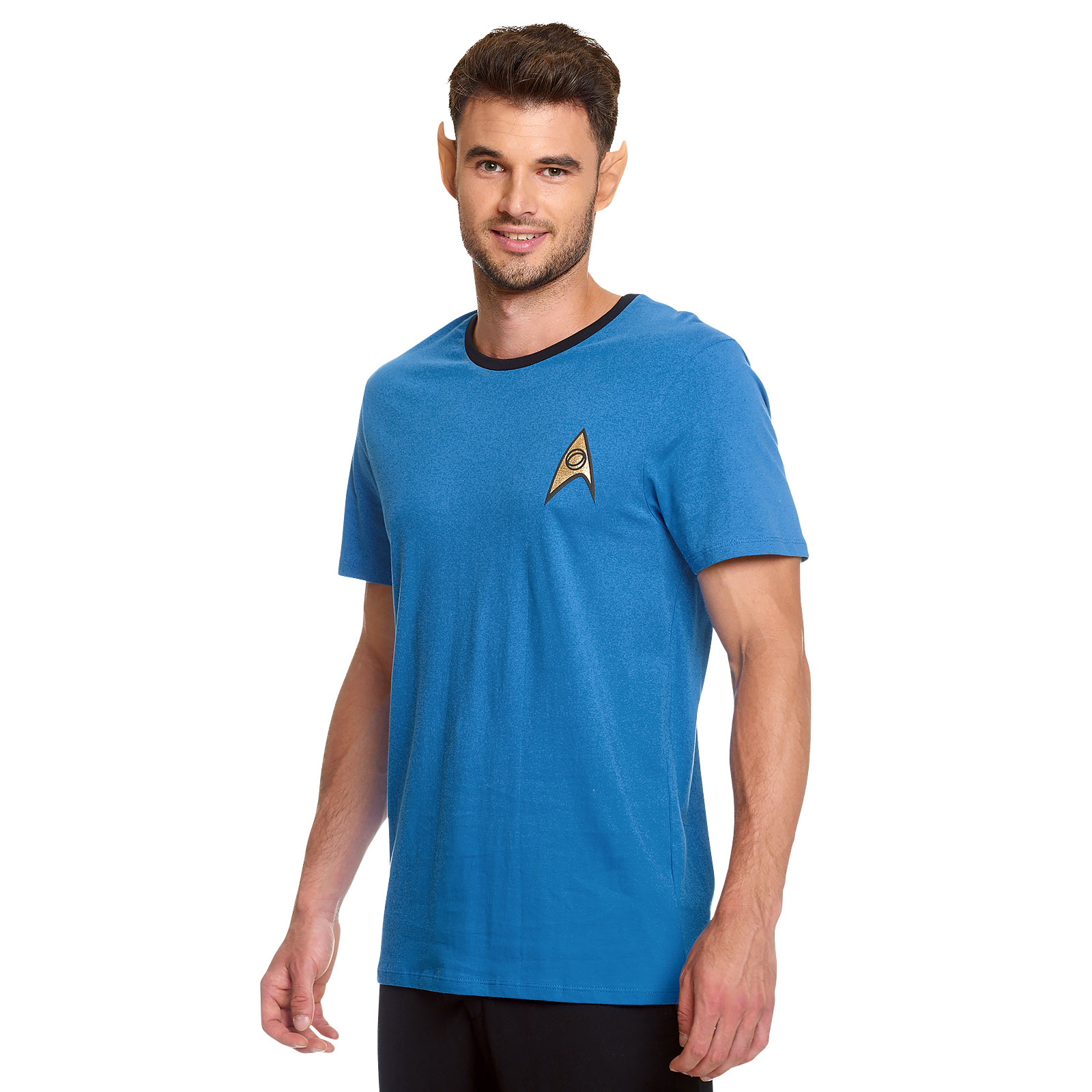 Star Trek - Mister Spock Uniform T-Shirt blue