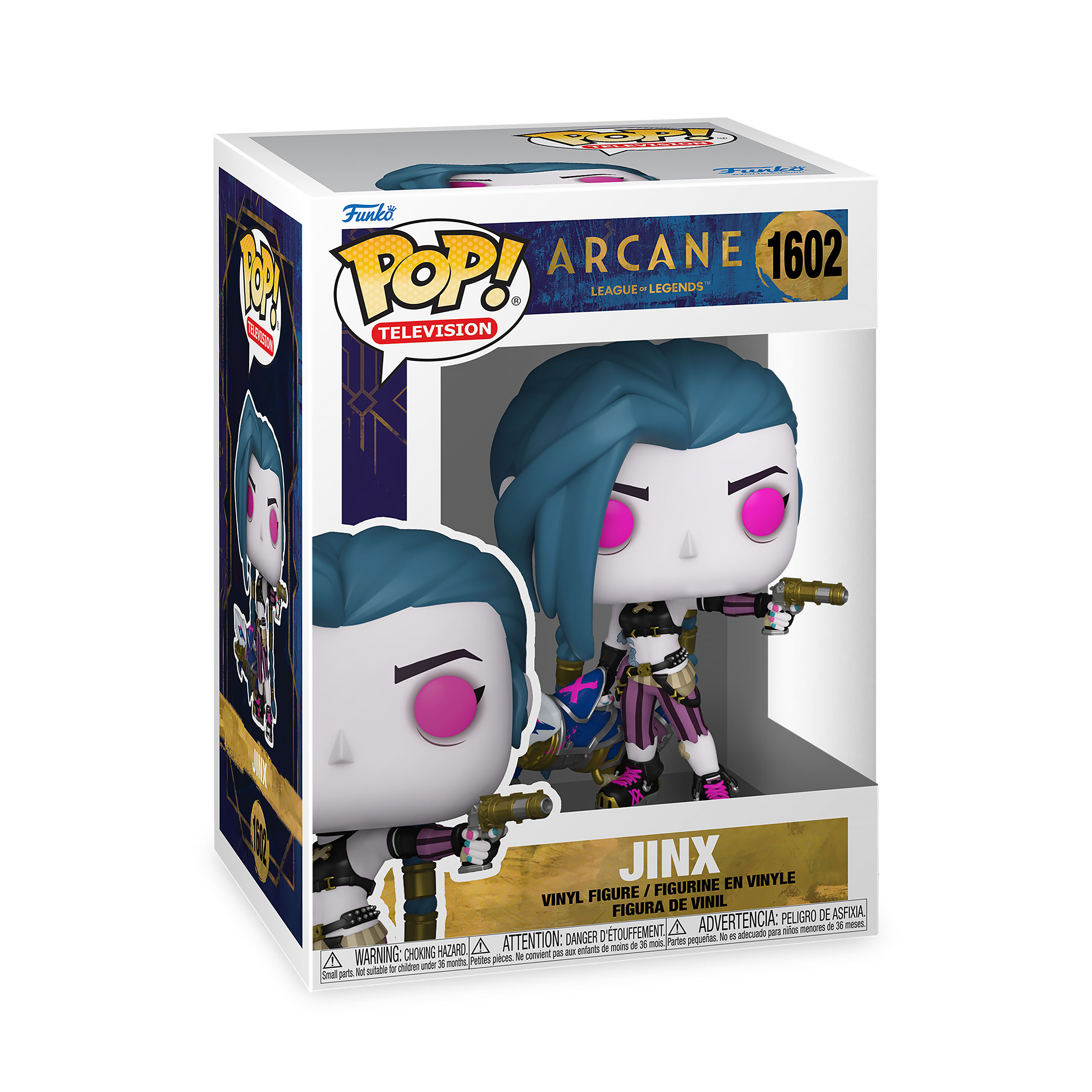 League of Legends: Arcane - Jinx Funko Pop Figur