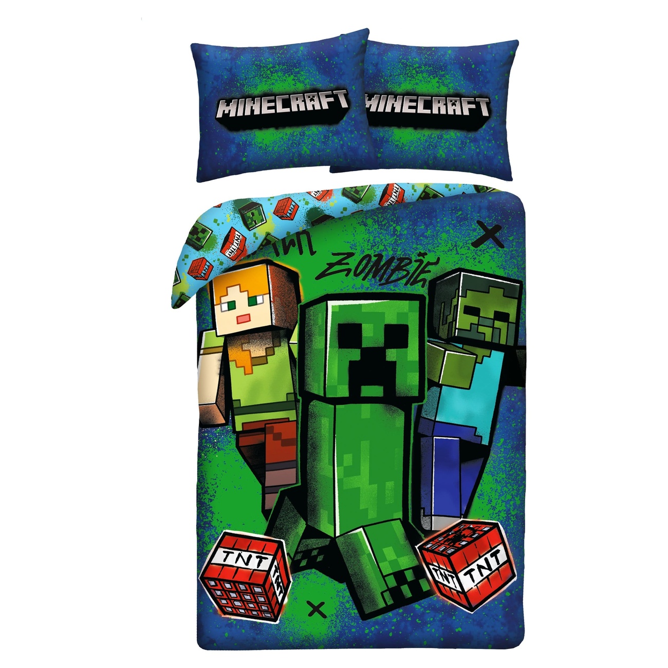 Ropa de cama Minecraft Ver. 10 140 x 200 cm / 70 x 90 cm