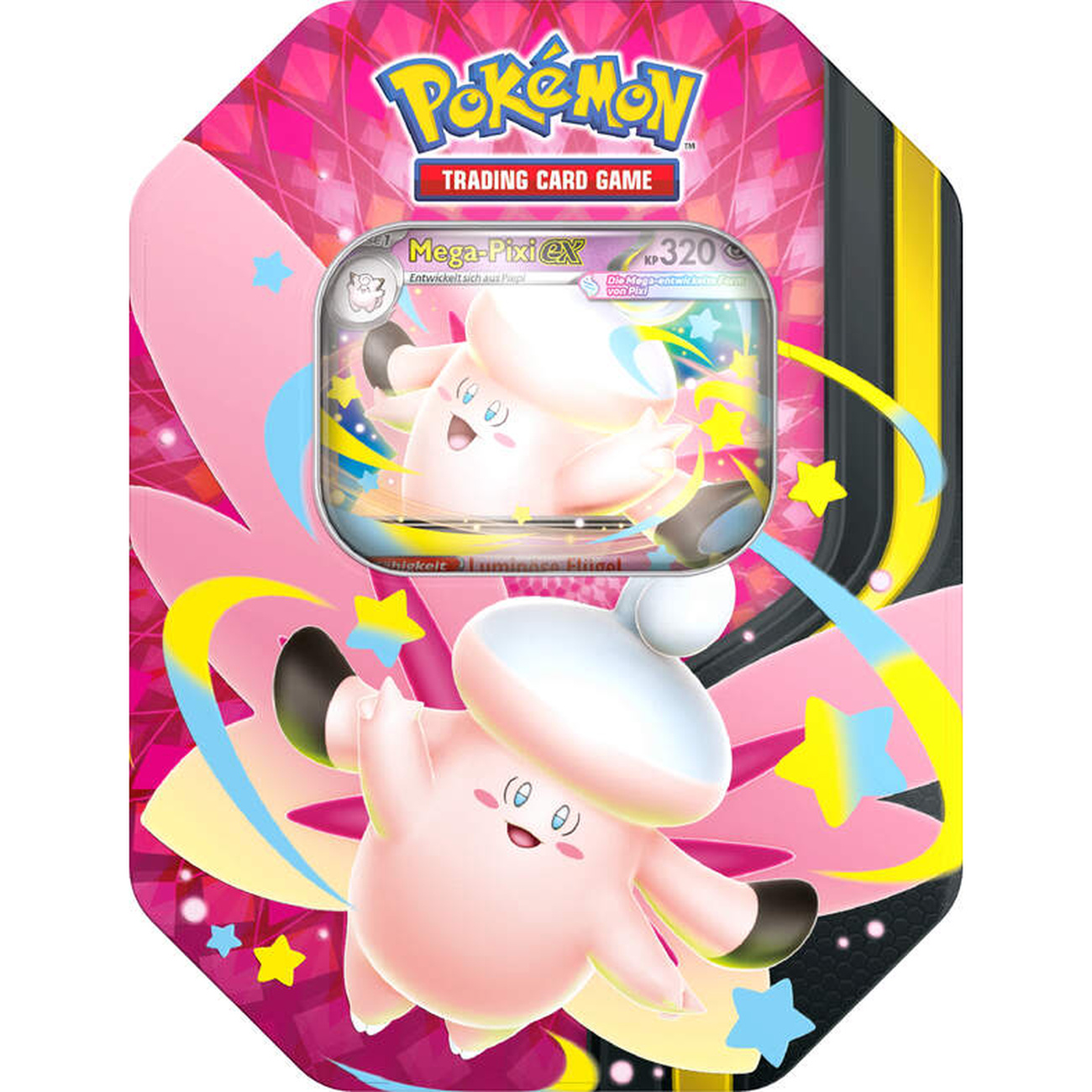 Pokémon - Caja de cartas coleccionables Mega Wigglytuff EX