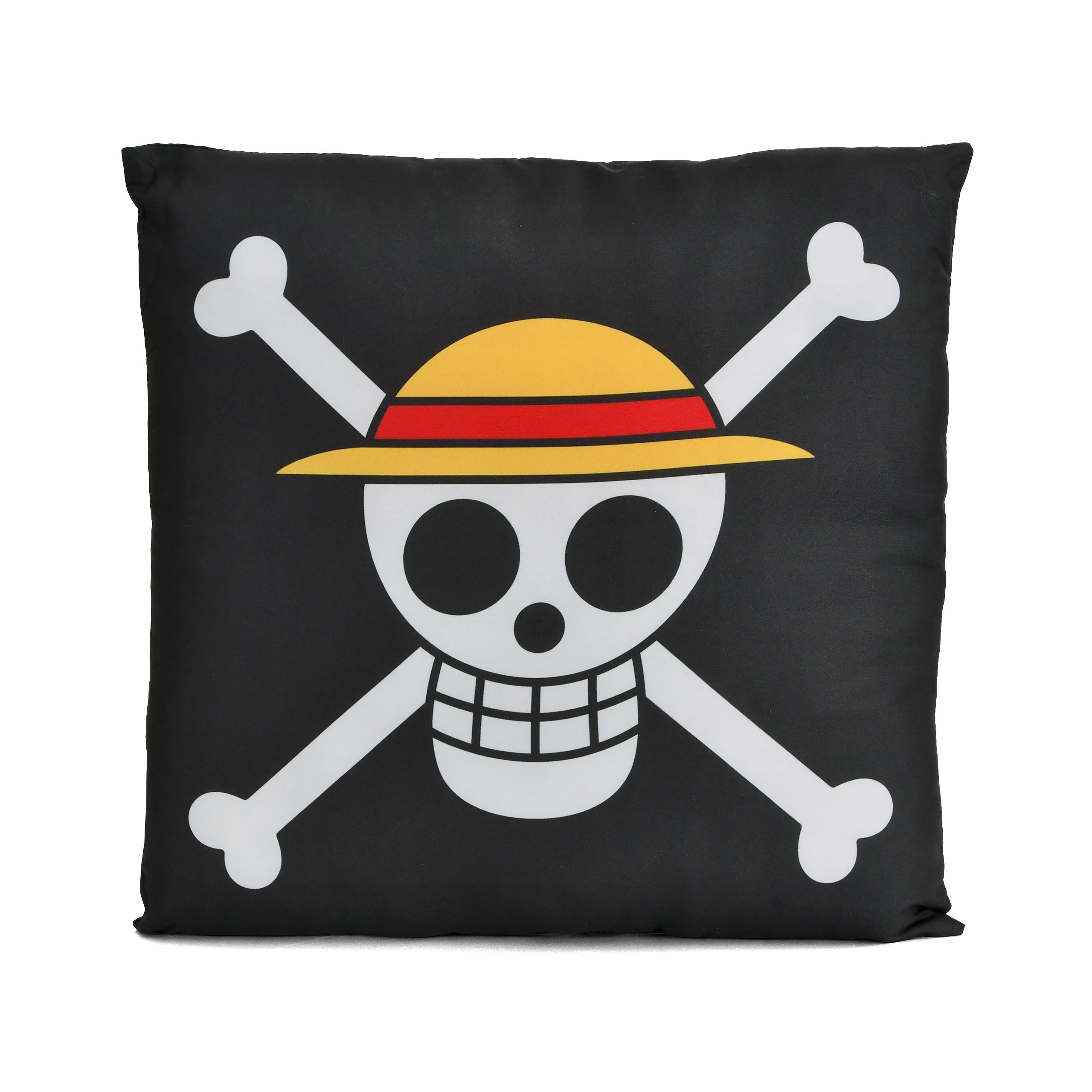 One Piece - Luffy & Skull Pillow | Elbenwald