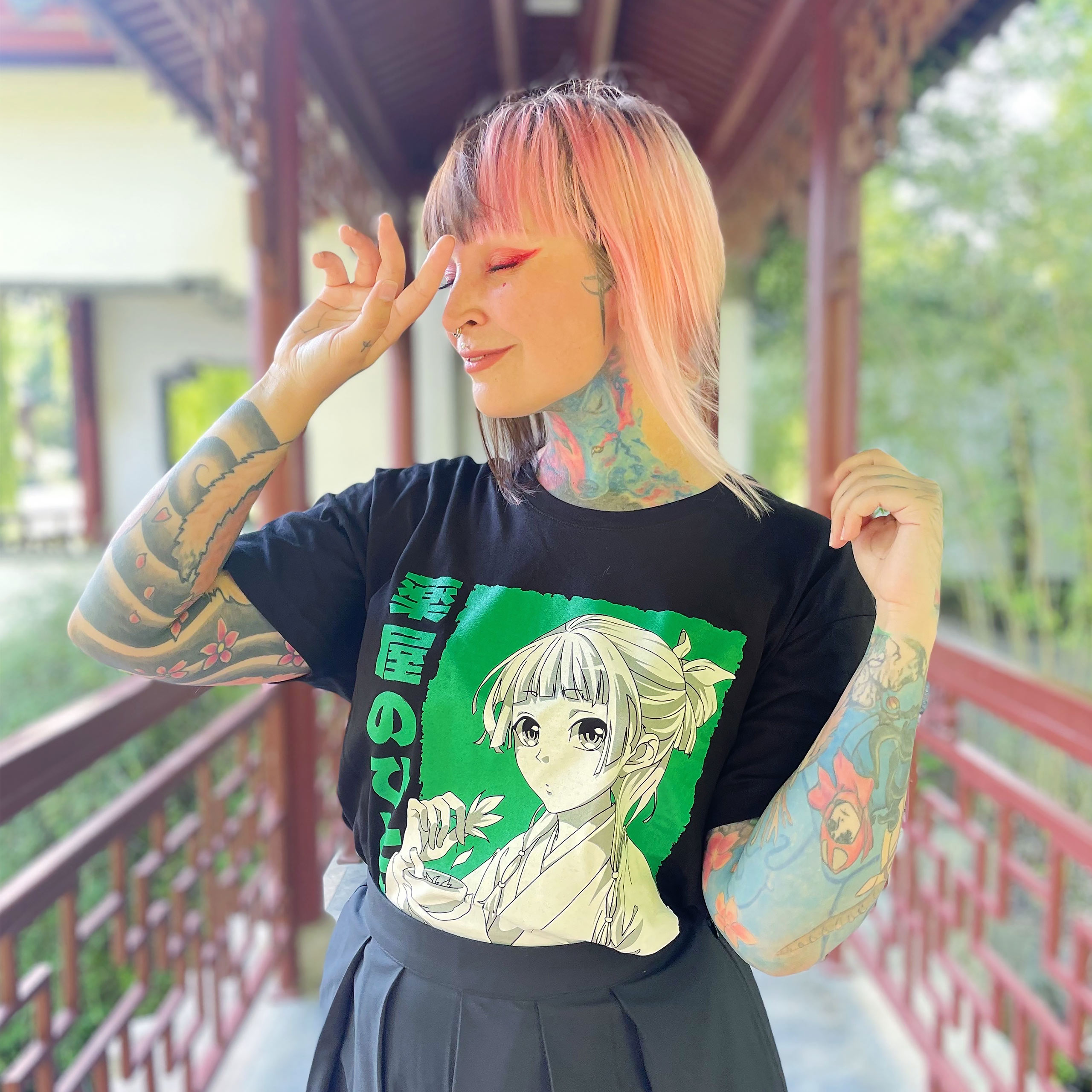 Maomao T-Shirt für Die Tagebücher der Apothekerin Fans