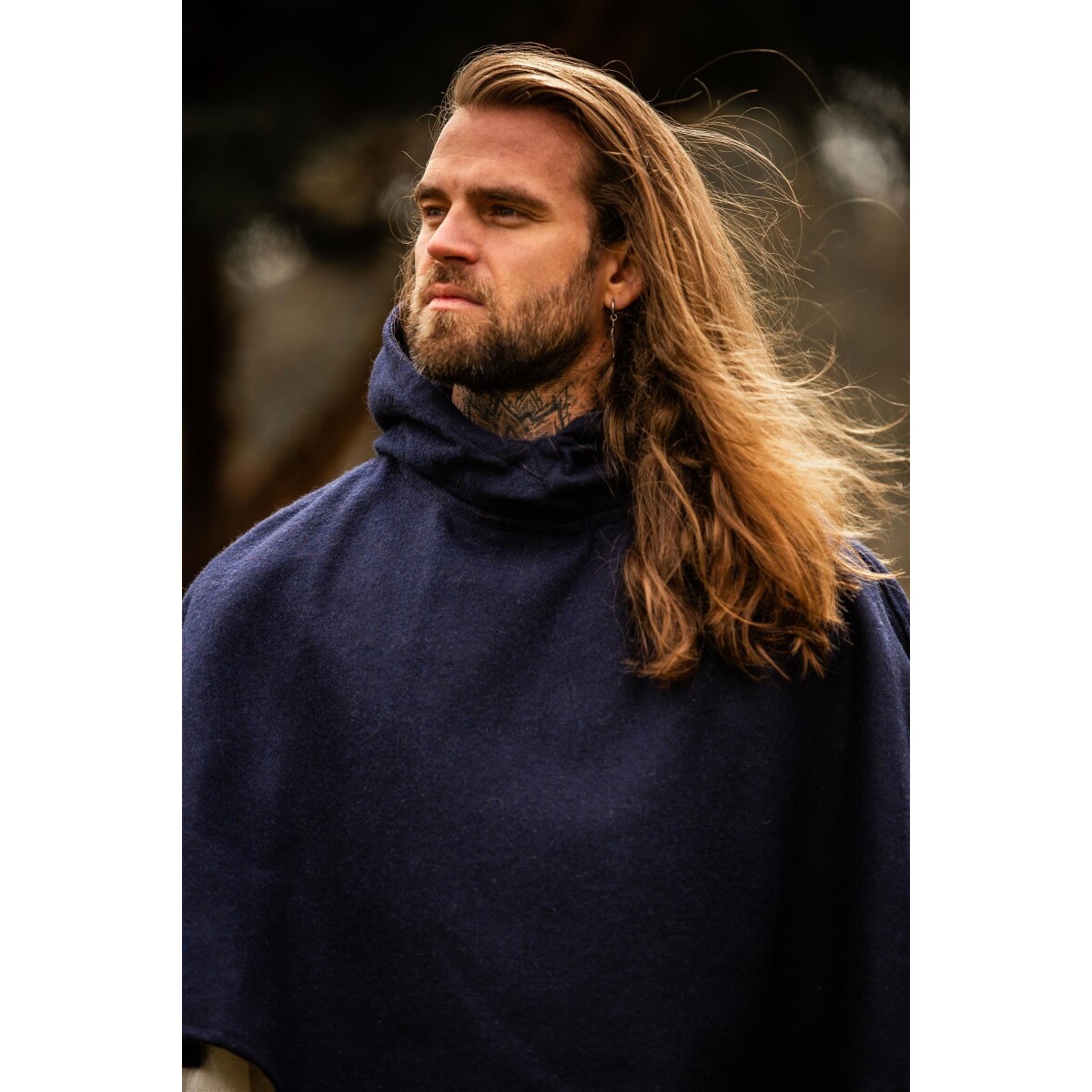 Middeleeuwse wollen gugel Paul