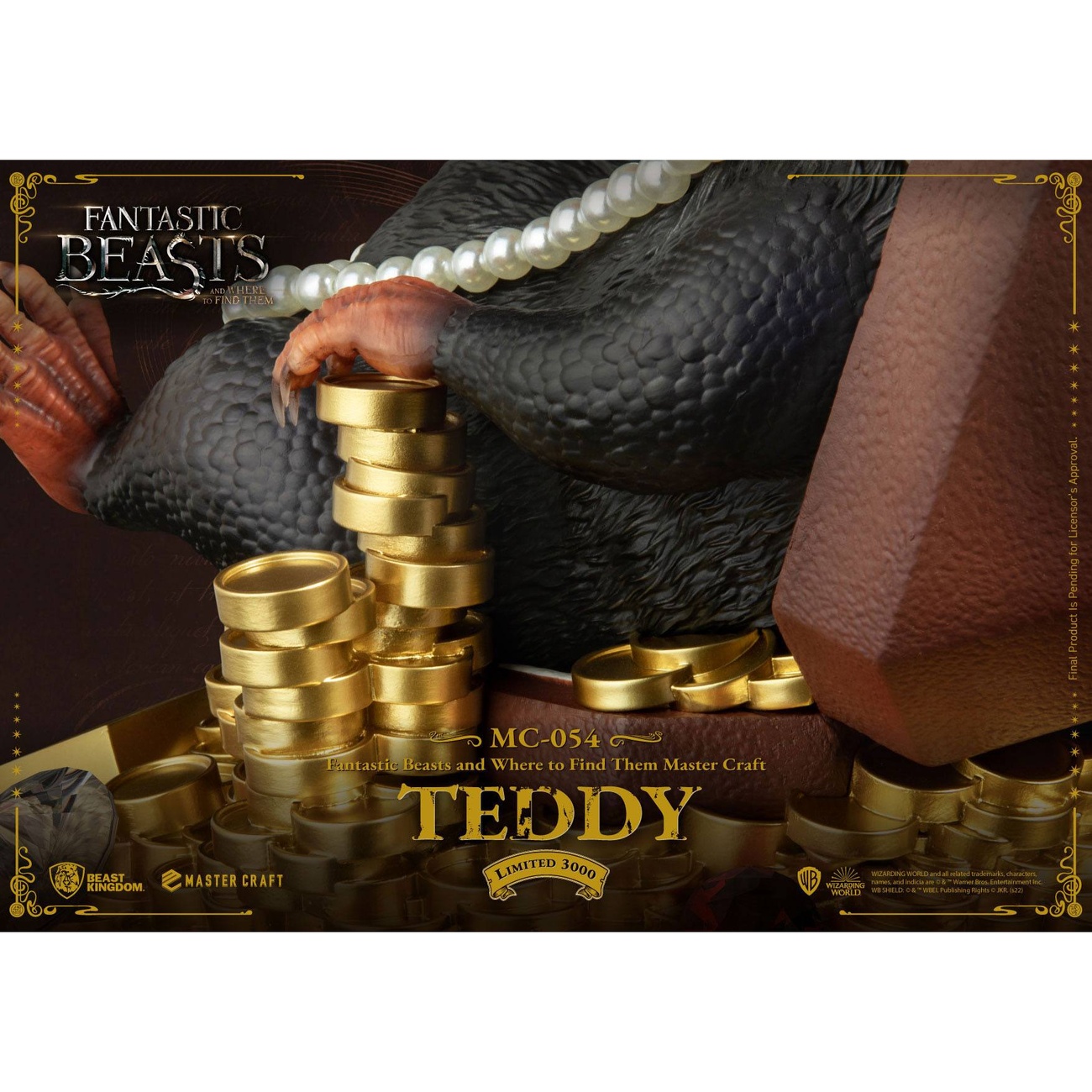 Fantastic Beasts Master Craft Beeld Teddy 21 cm