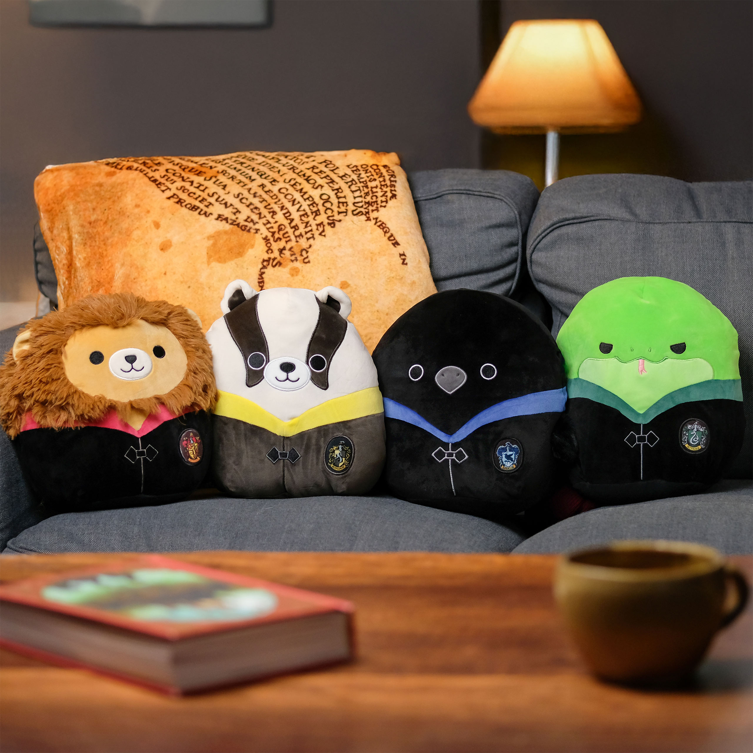 Harry Potter - Huffelpuf Das in Mantel Squishmallows Pluchefiguur