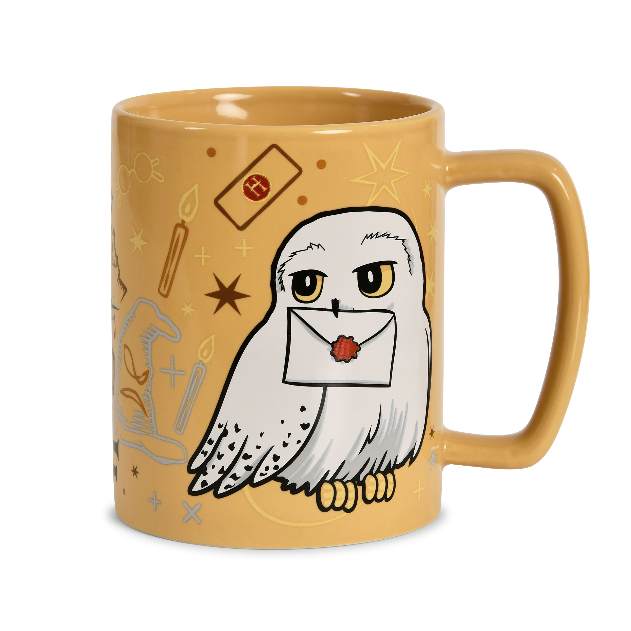 Hedwig mok met pluche hoes - Harry Potter