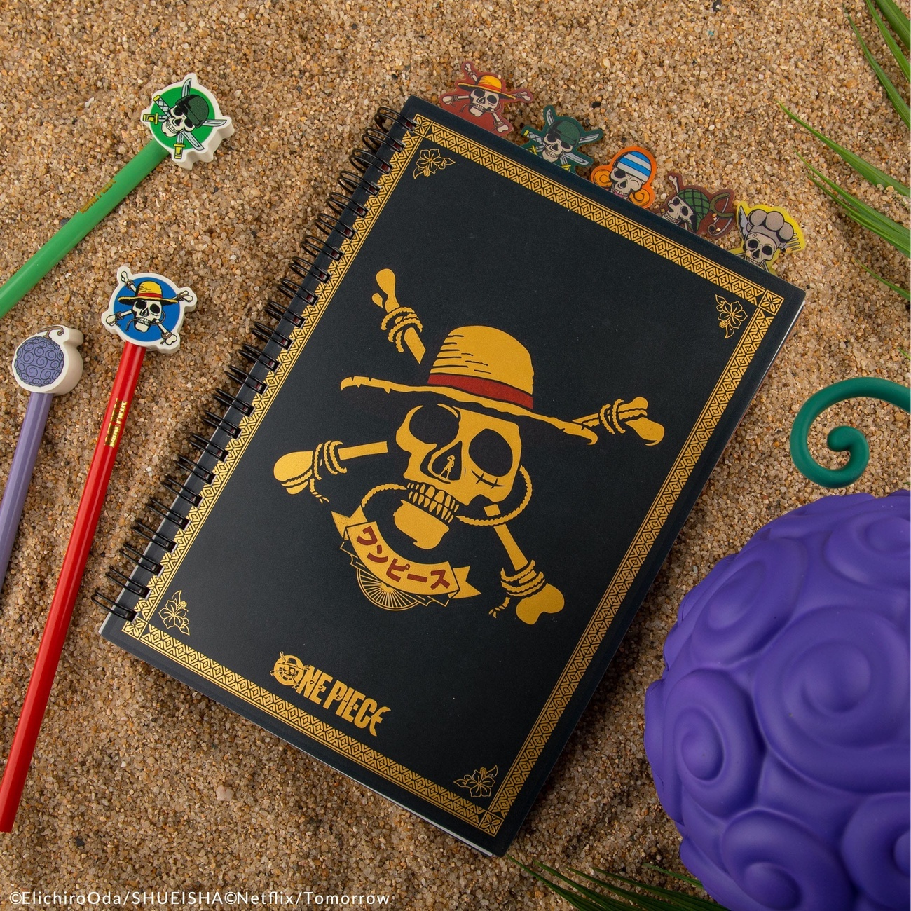 One Piece Anteckningsbok Straw Hat Pirates