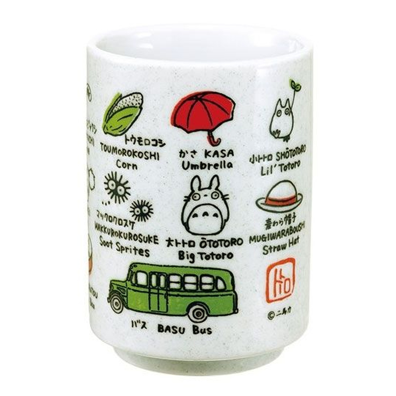 Mi Vecino Totoro Taza de té japonesa Personajes