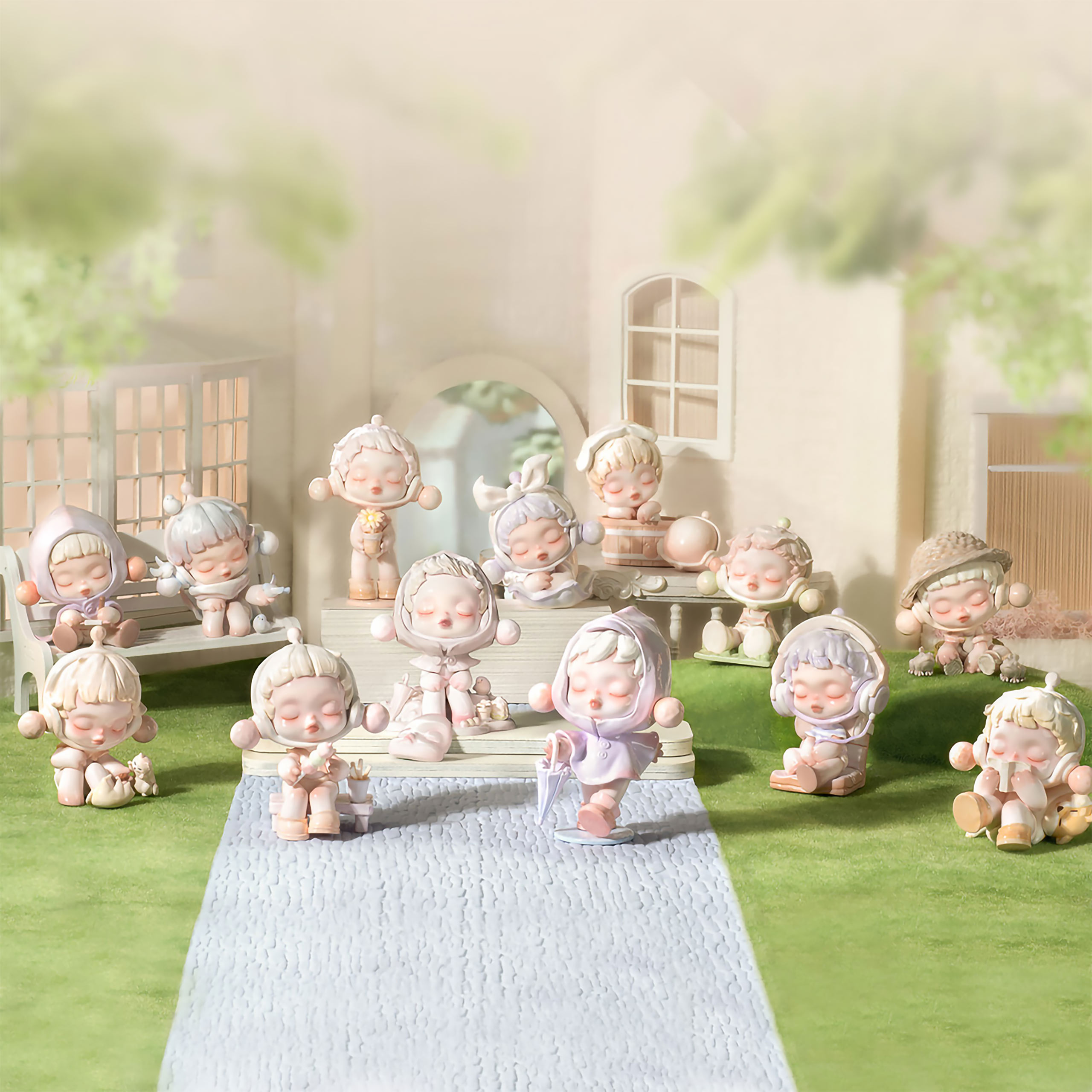 Skullpanda - The Warmth Pop Mart figurka niespodzianka display E1094314