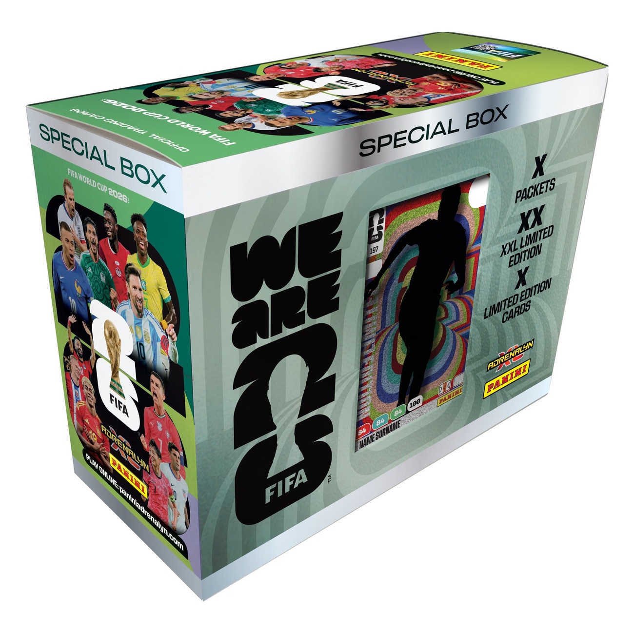 Caja Especial Panini FIFA World Cup 2026 Trading Cards