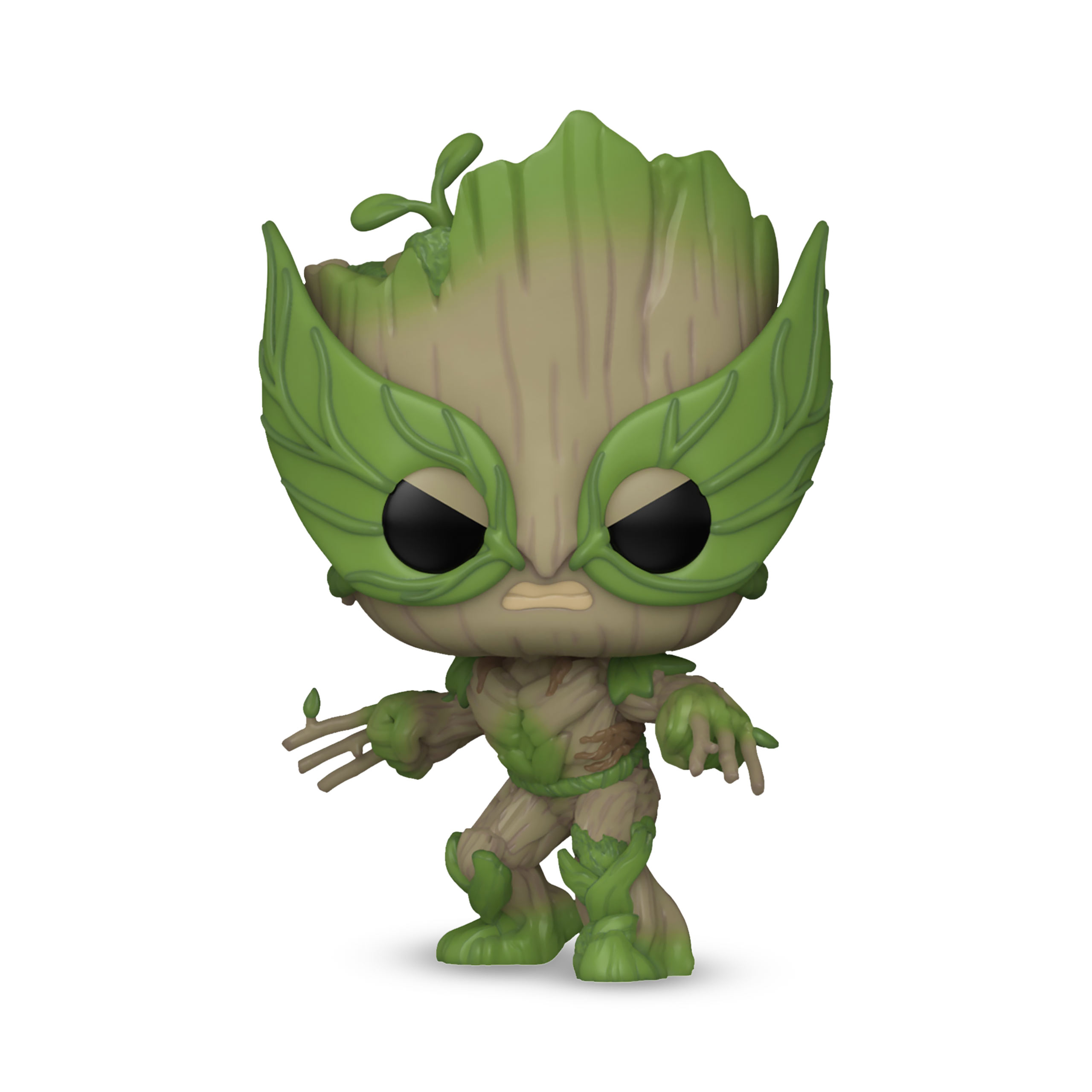 Marvel - Nous sommes Groot Wolverine Funko Pop Figurine à tête branlante