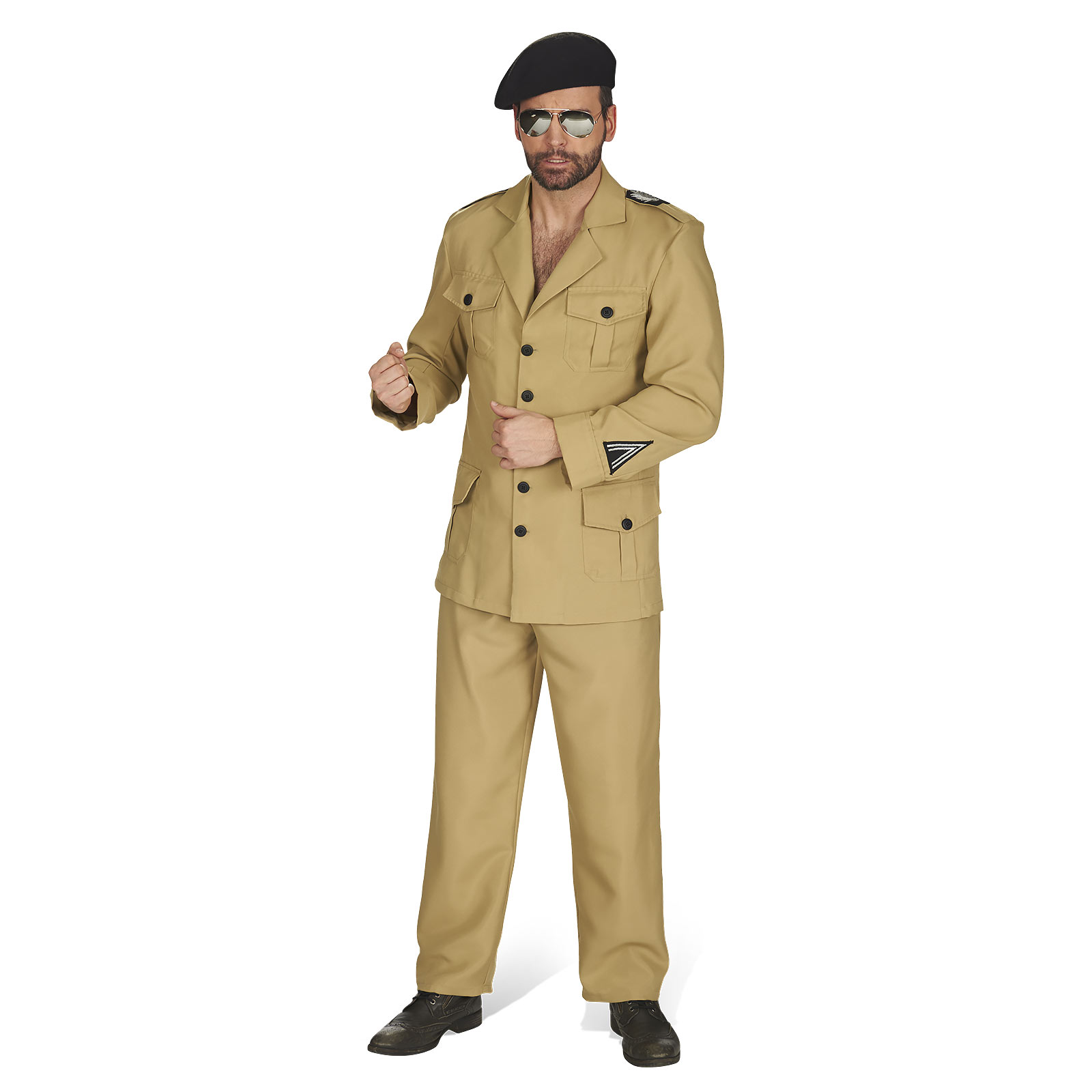 Brown Uniform - Men's Costume