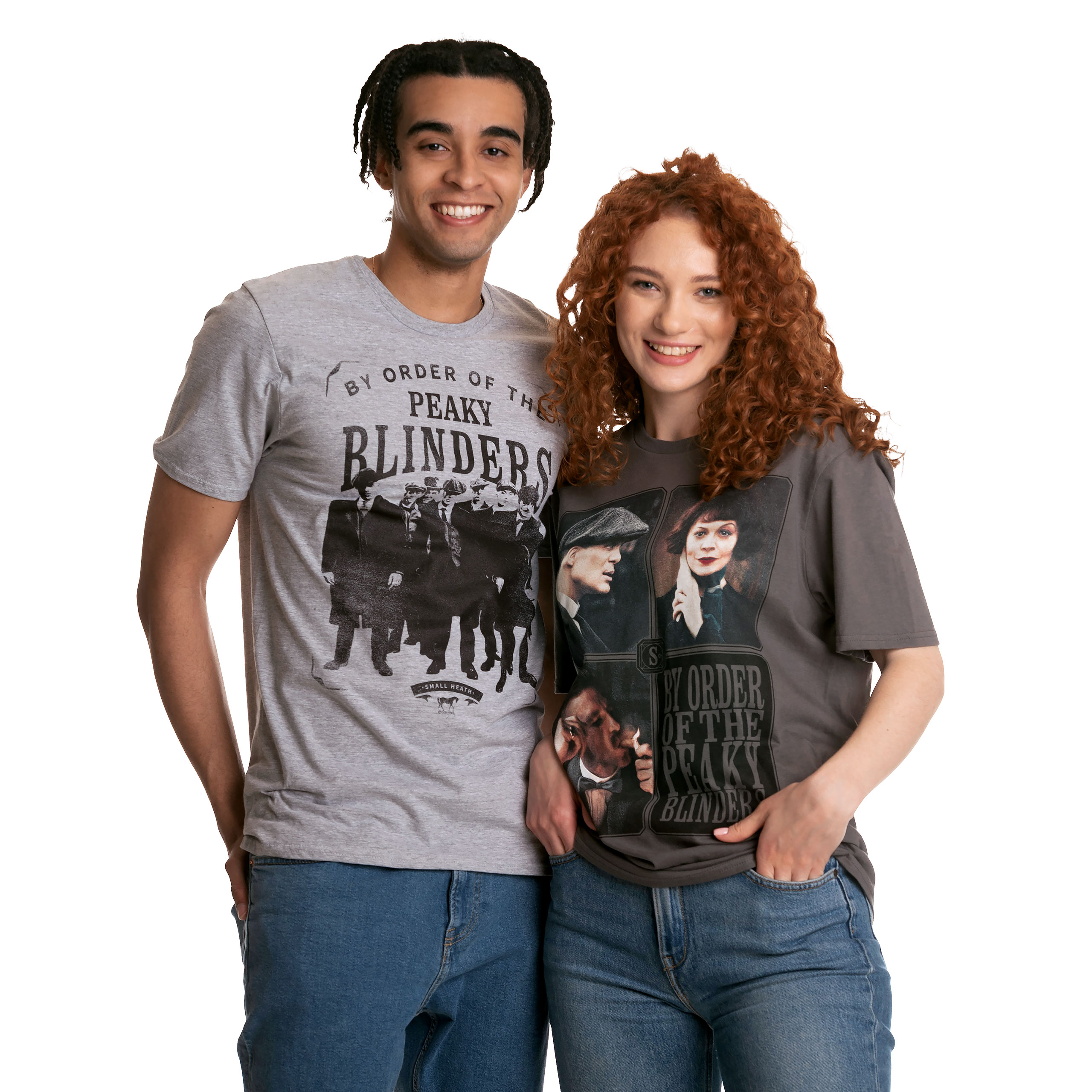 Peaky Blinders - Shelby Family t-shirt gris