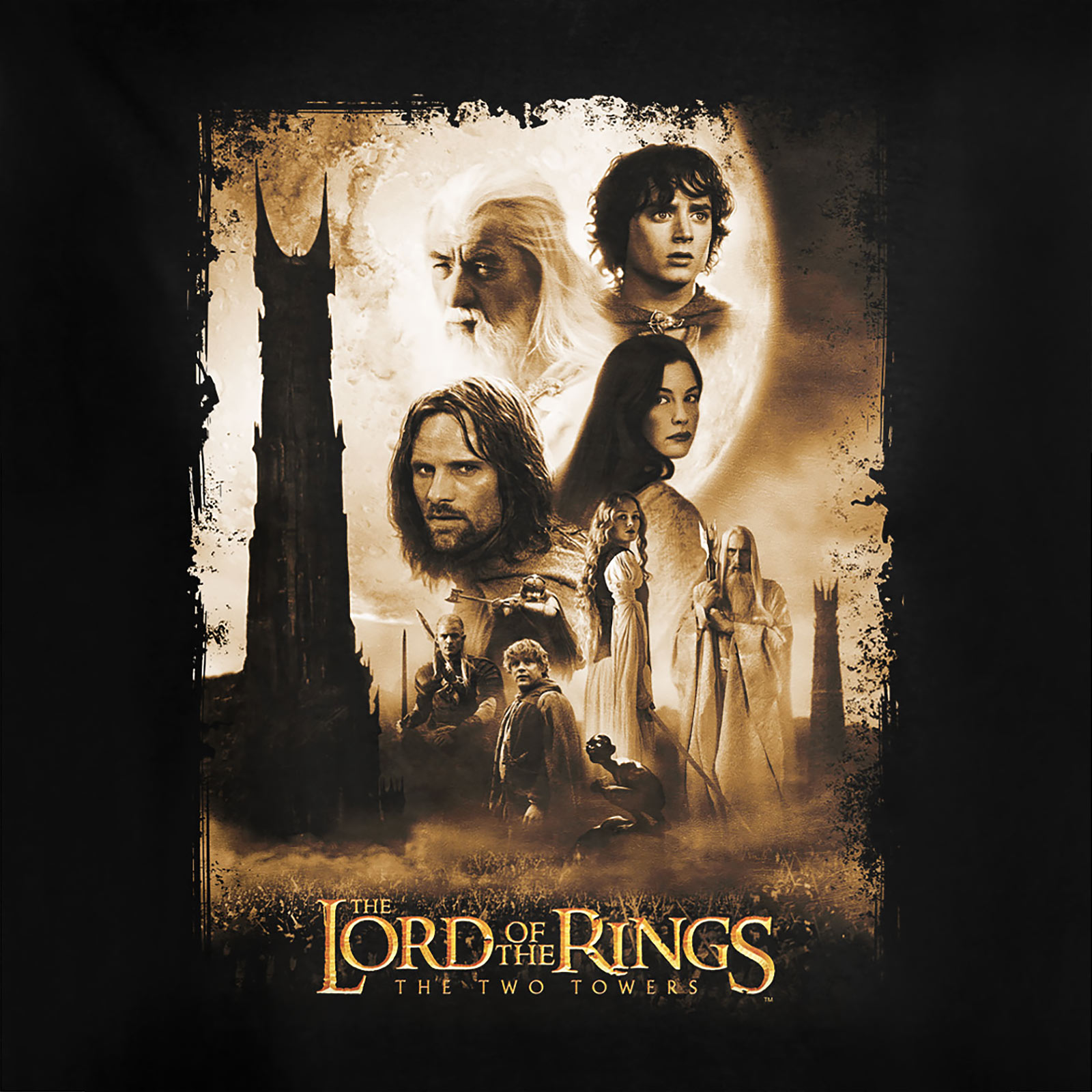 The Two Towers T-Shirt - Lord of the Rings