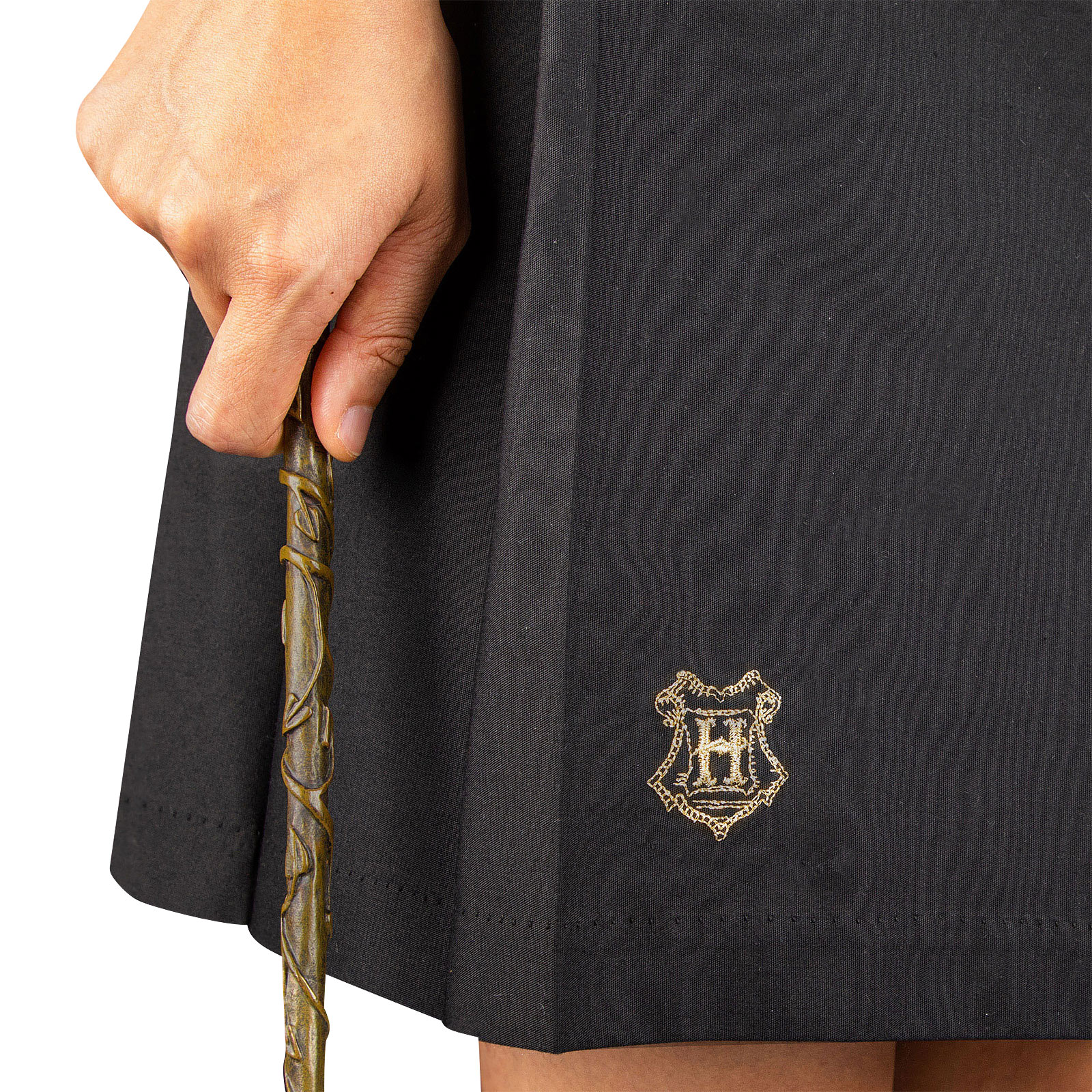 Harry Potter - Hermine Hogwarts Wappen Rock schwarz