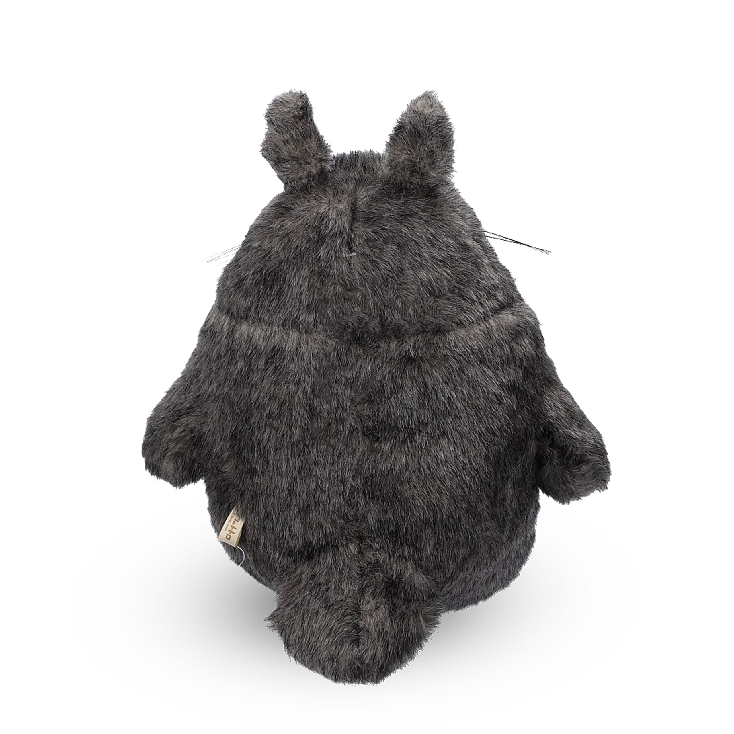 Figura di peluche Totoro felice grigio