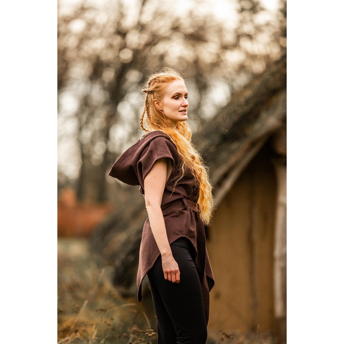 Medieval Ranger Tunic Aldon brown