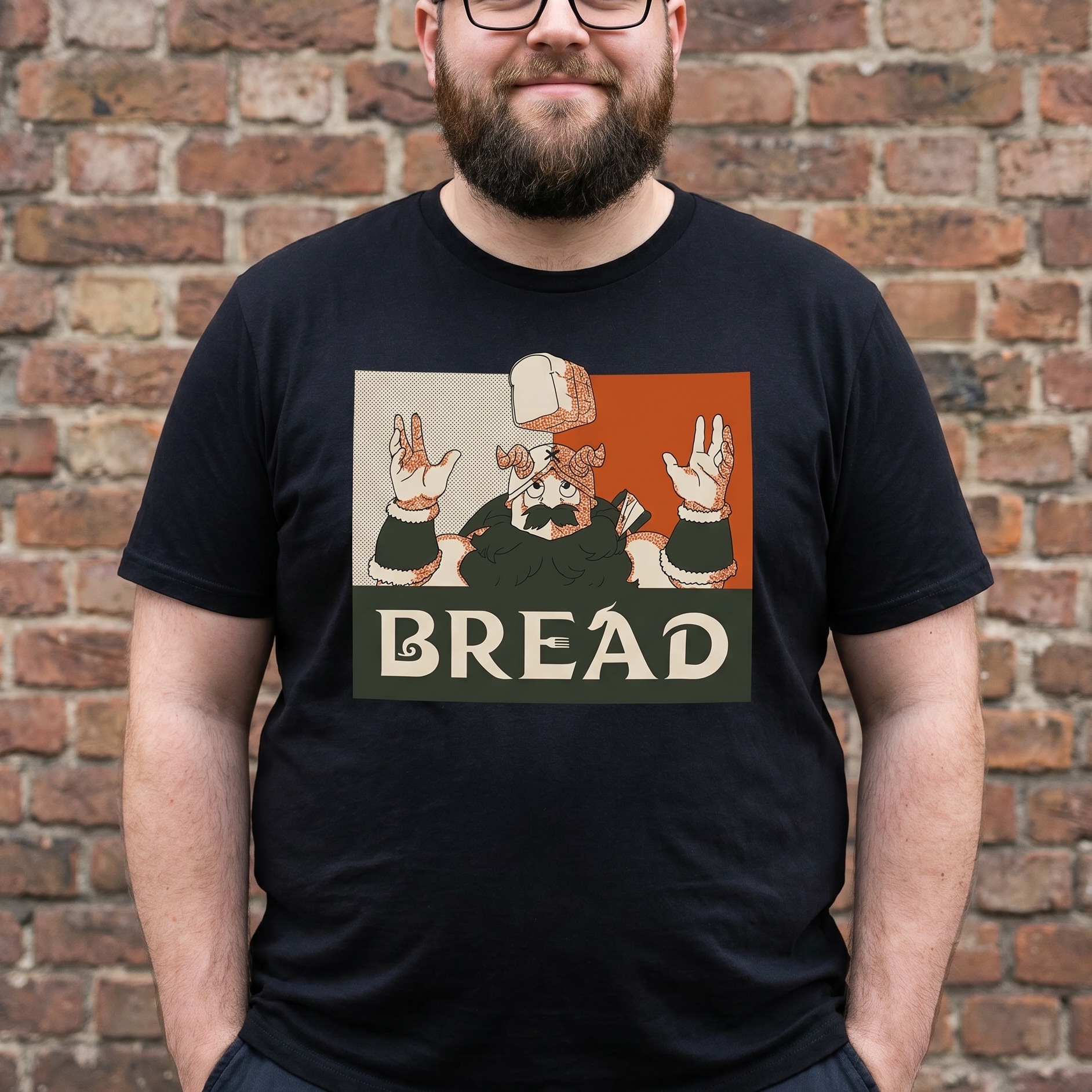 T-shirt Bread per i fan di Delicious in Dungeon